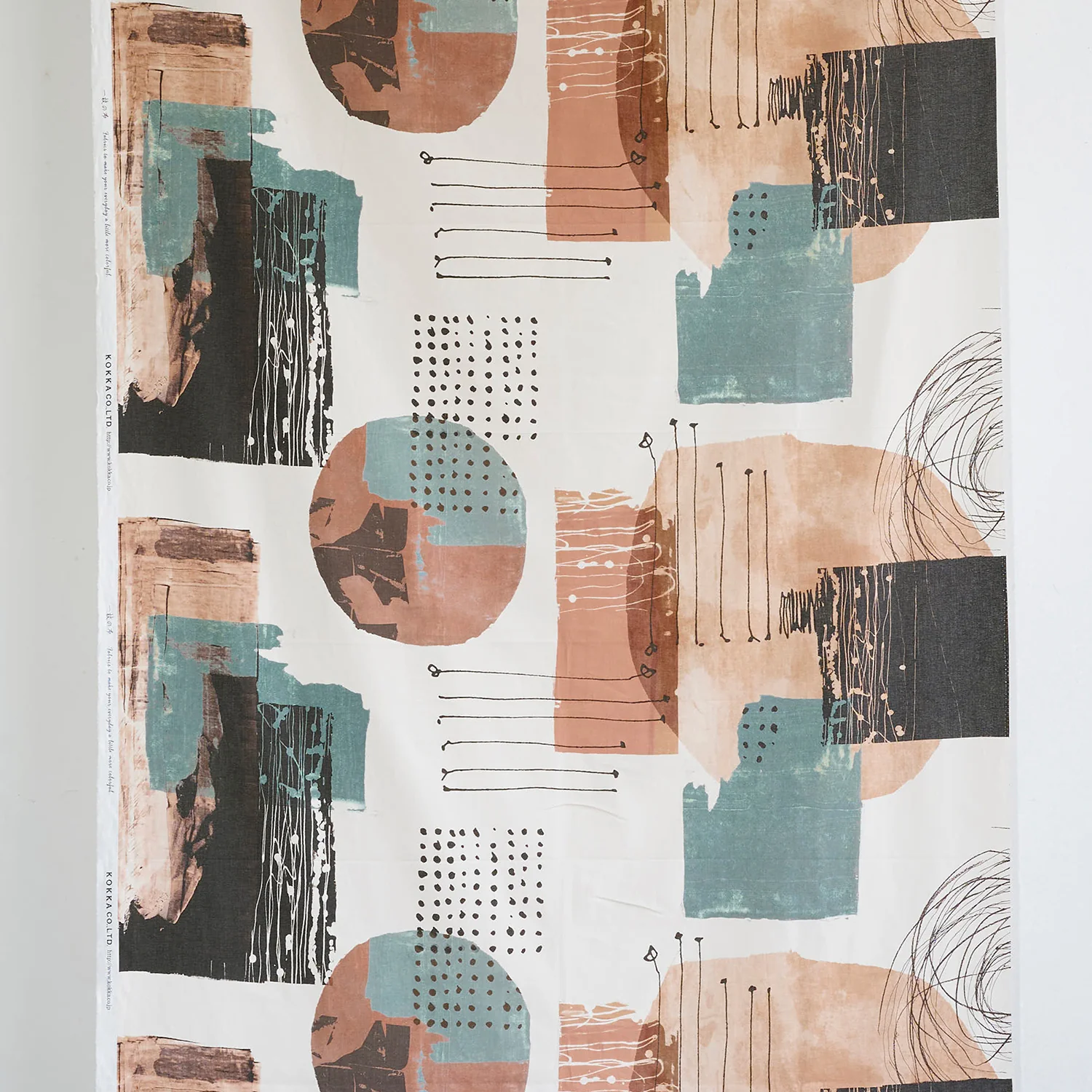 A Piece of Fabric Abstract Cotton Sheeting YKA-39070-2