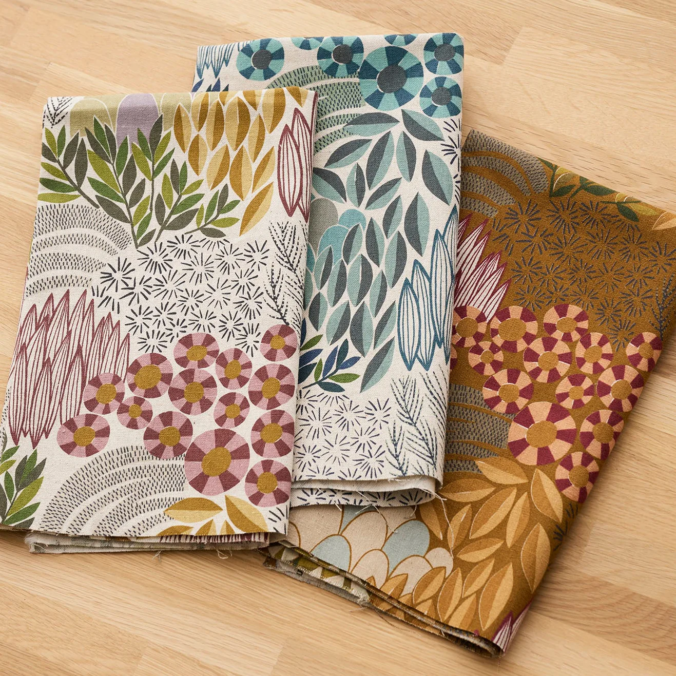 Bloom by Bookhou - Garden Cotton Linen Canvas - Light Beige TEKX-1400-1 - Image 4