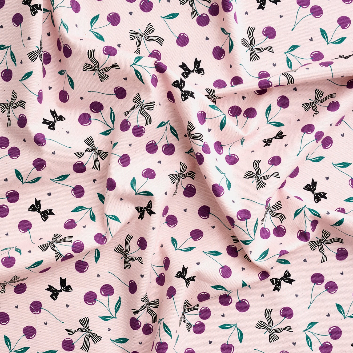 Cherry Bonbon Cotton Oxford - Pink YKA-39020-1 - Image 2