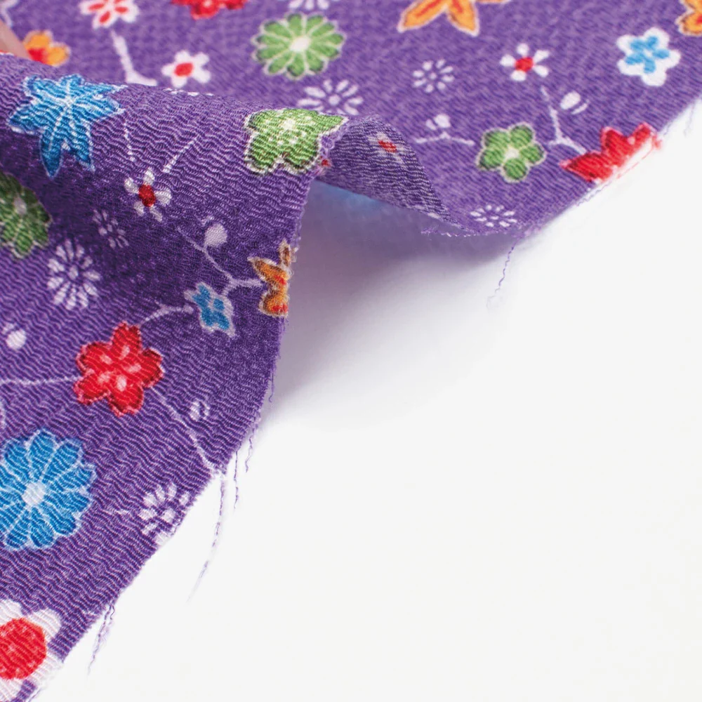 Chirimen Mini Cloth Pack - Floral Patterns - Image 10