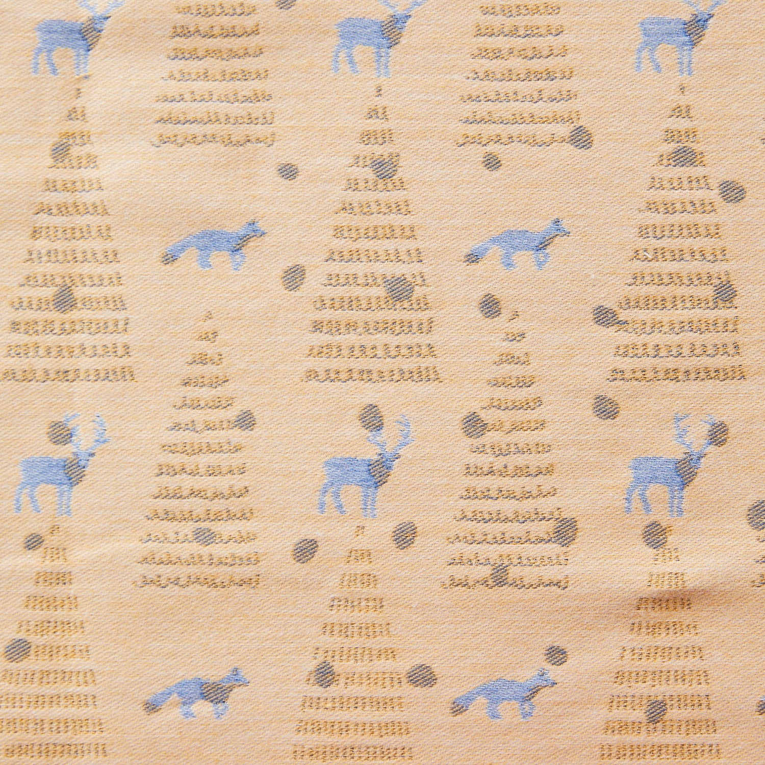 Clocomi Fir Tree & Reindeer Jacquard Fabric TS-2048-1 - Image 2