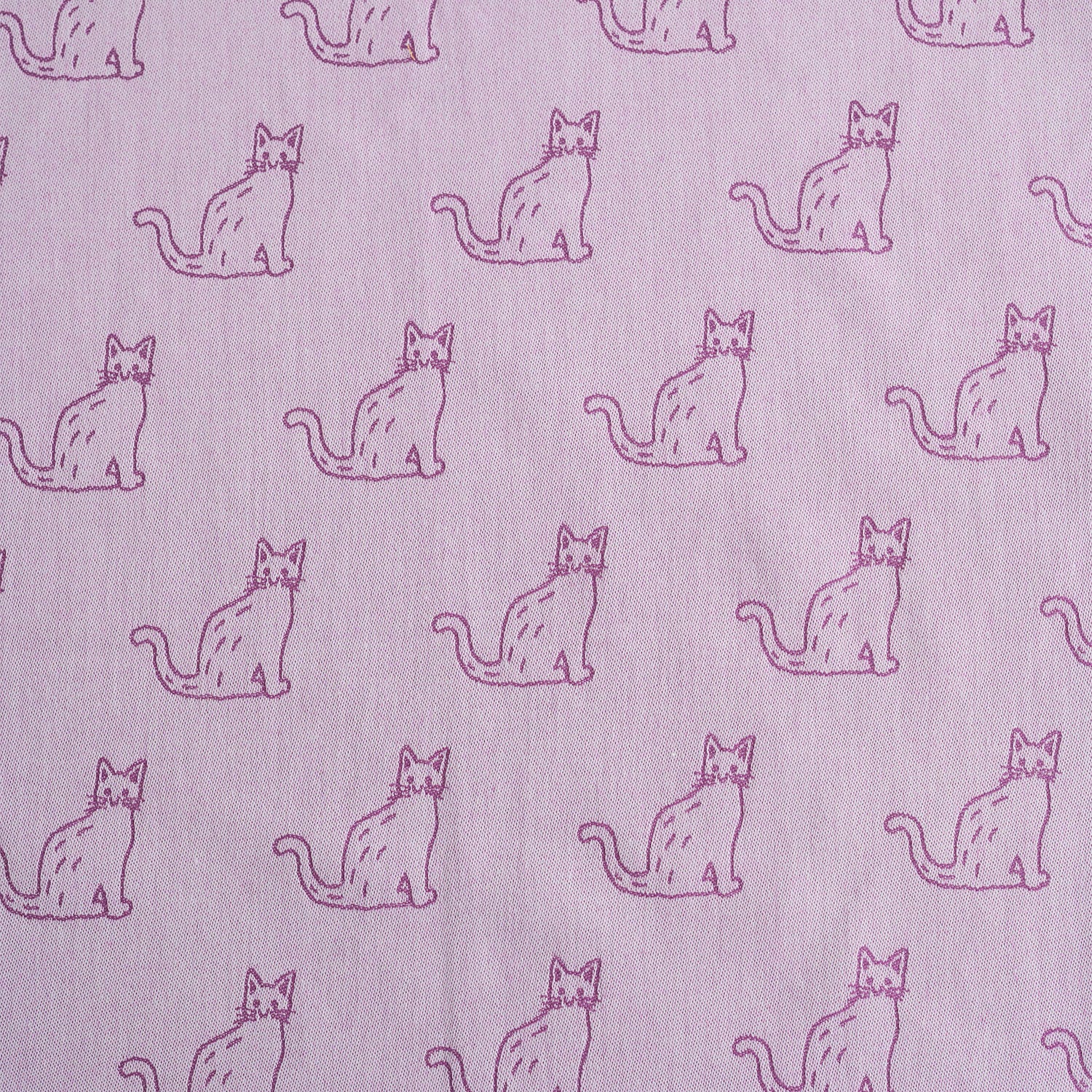 Clocomi Retro Animals Jacquard Fabric - Cat TS-2052-1 - Image 2
