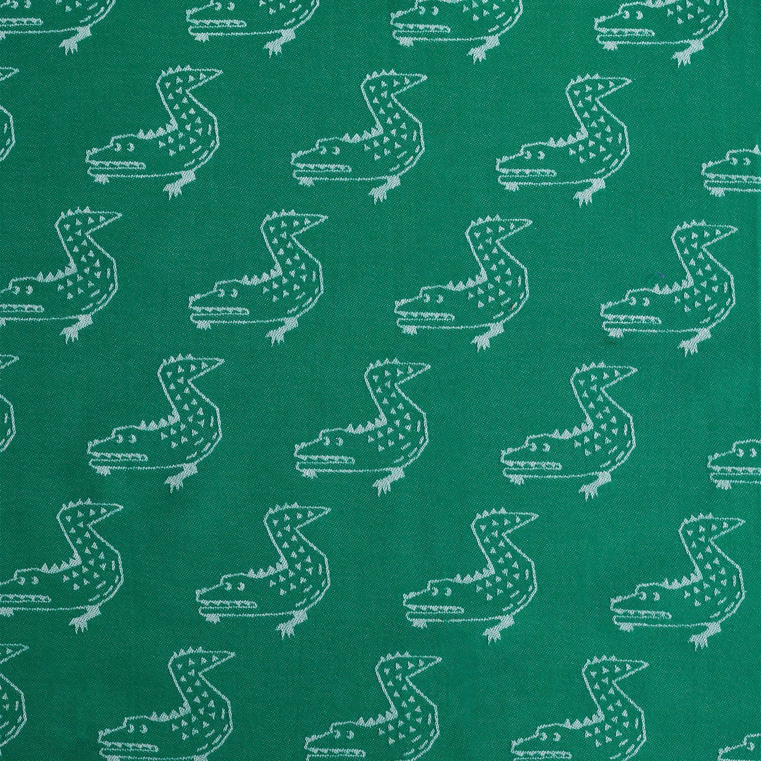 Clocomi Retro Animals Jacquard Fabric - Crocodile TS-2052-1