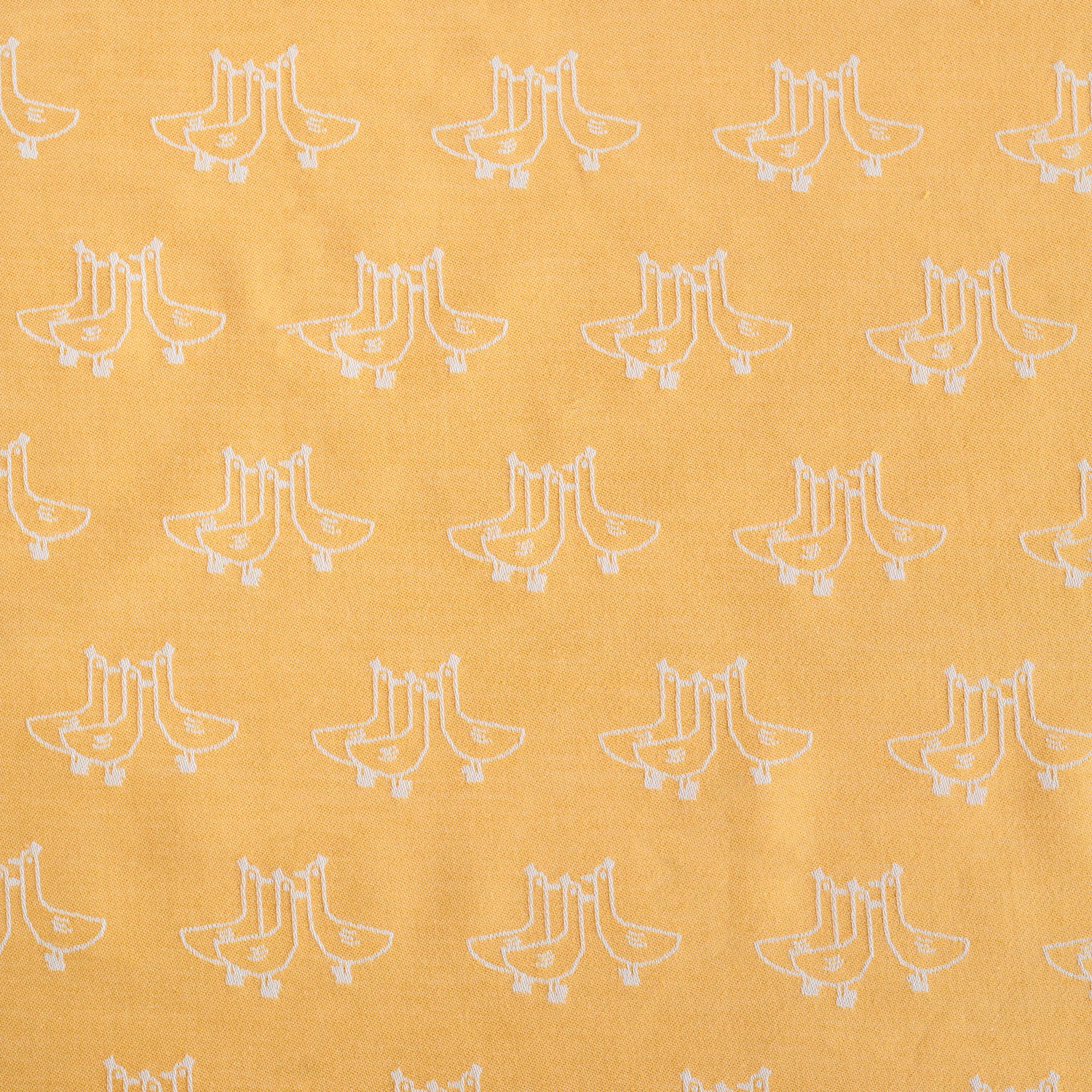 Clocomi Retro Animals Jacquard Fabric - Duck TS-2052-1