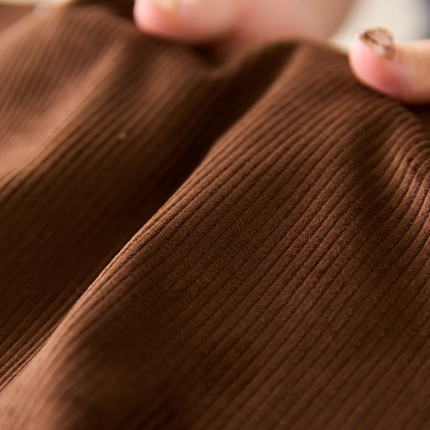 Cotton Corduroy Fabric - White TS-2068-1 - Image 5