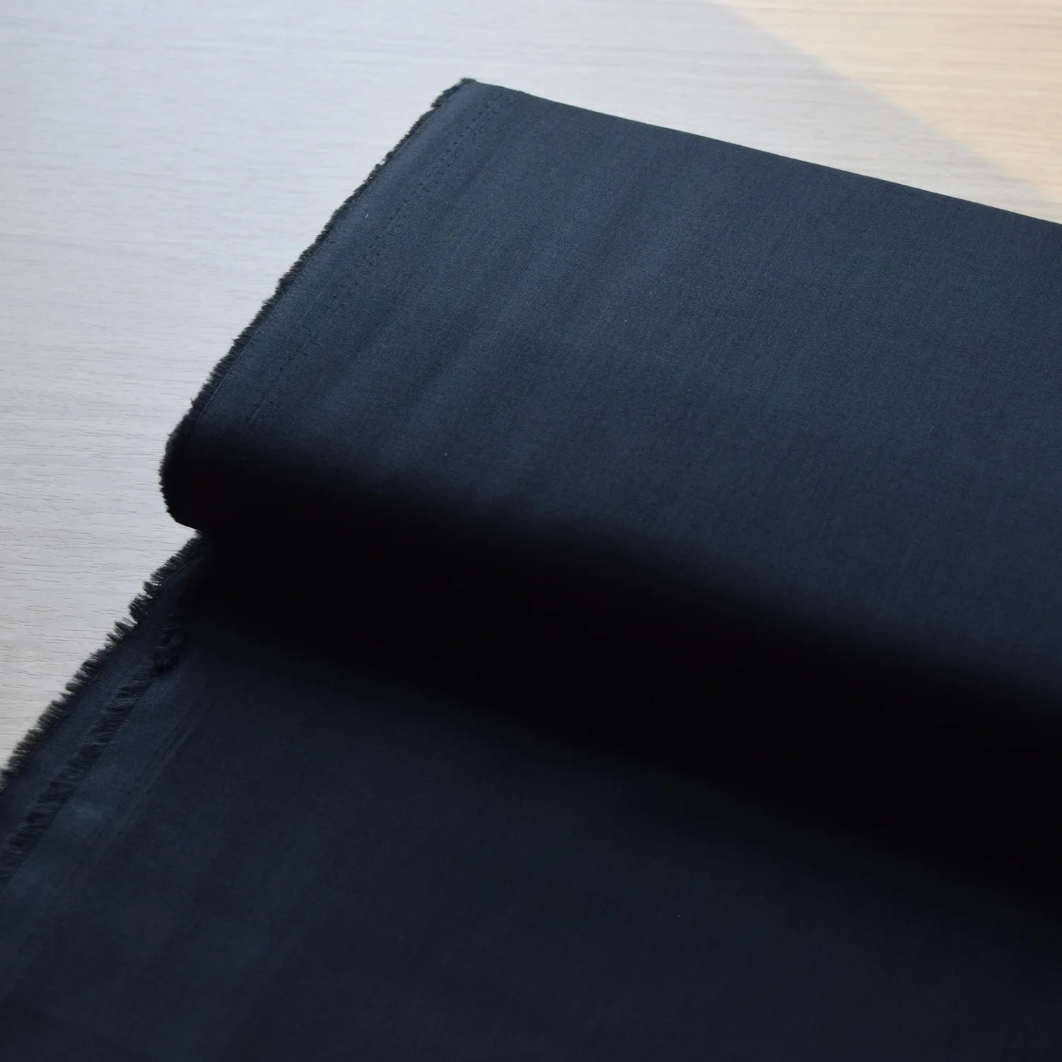 Cotton Lightweight Lawn - Black - Image 2