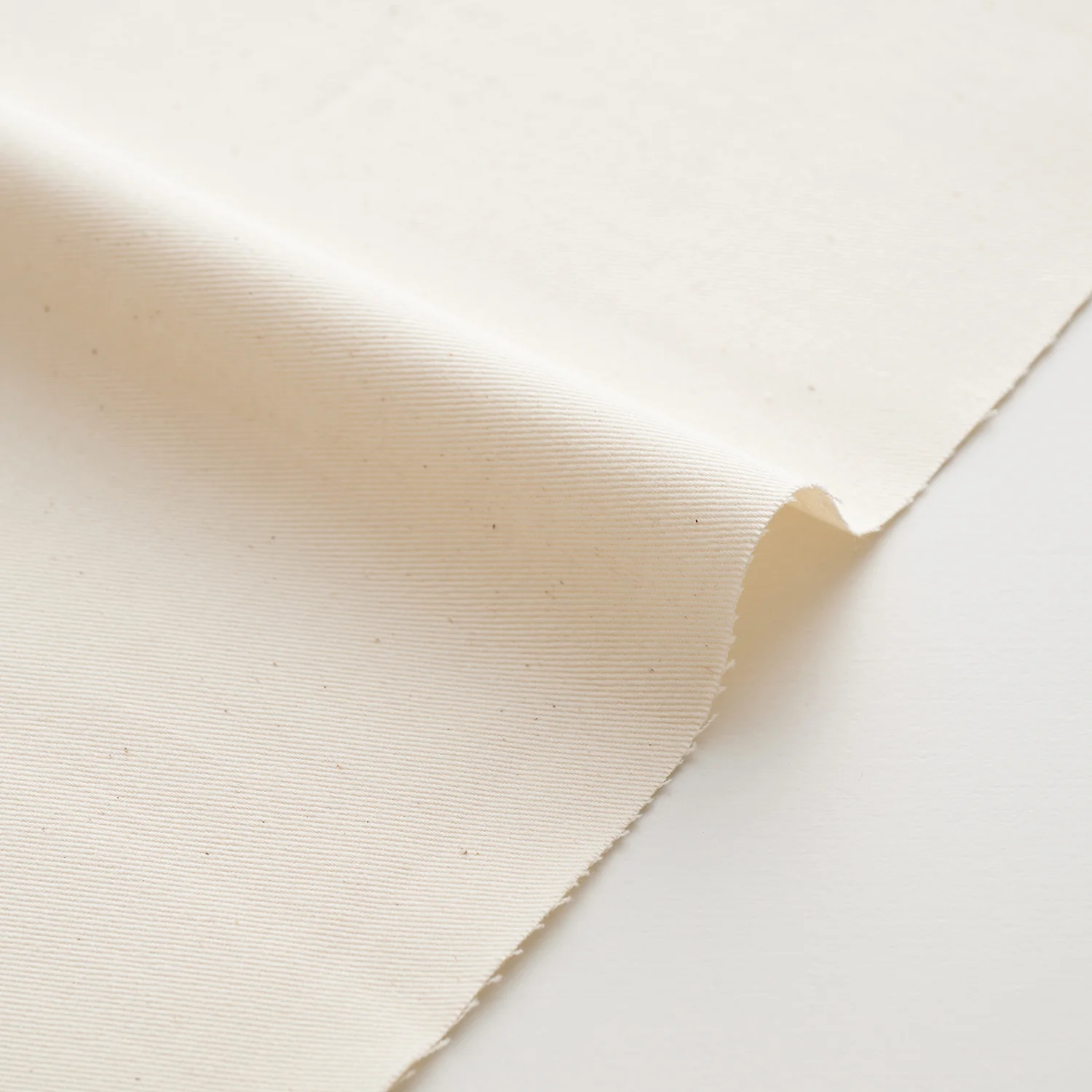 Cotton Midweight Twill - Ecru