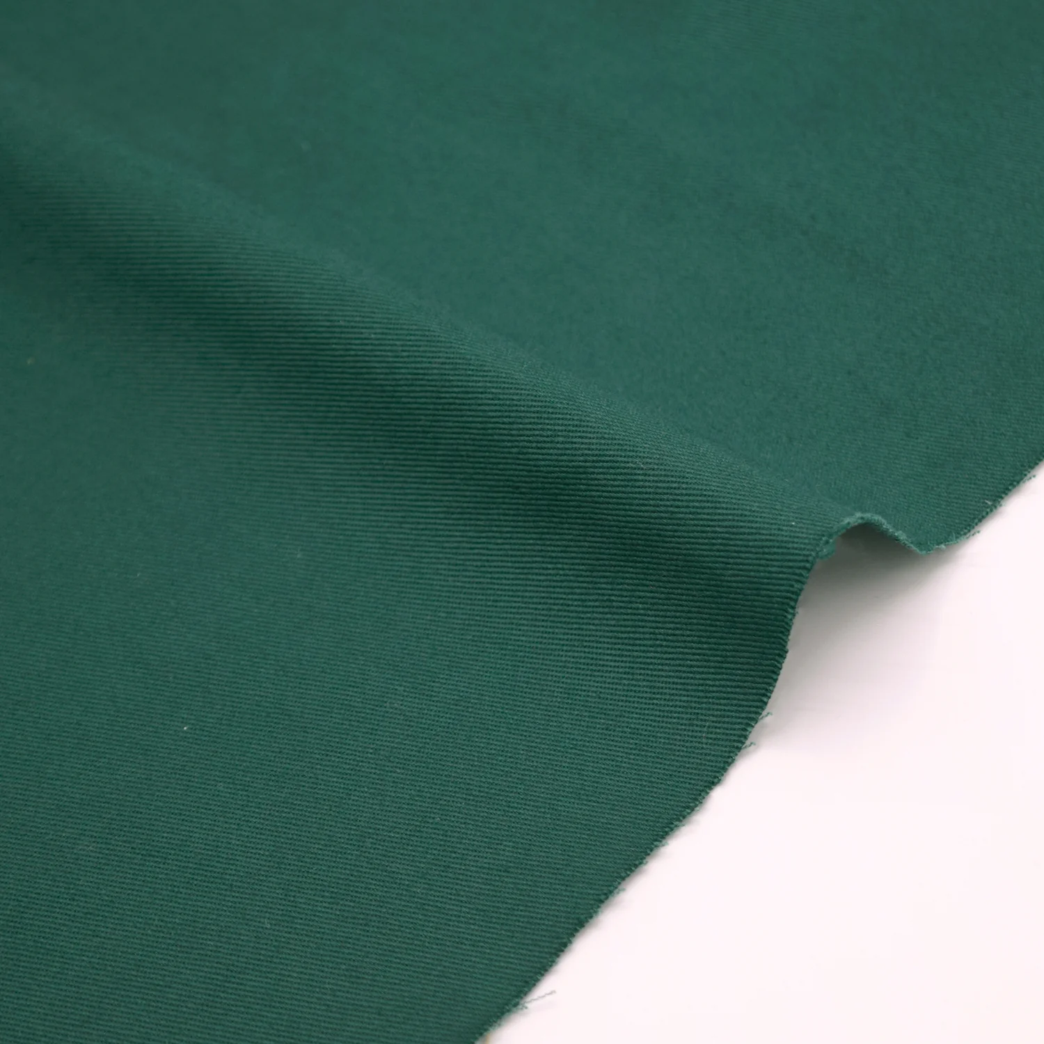 Cotton Midweight Twill - Bottle Green