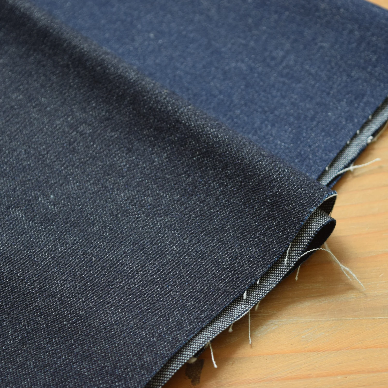 Cotton Yarn Dyed Japanese Denim 12oz - Dark Blue TMF-013-1 - Image 7