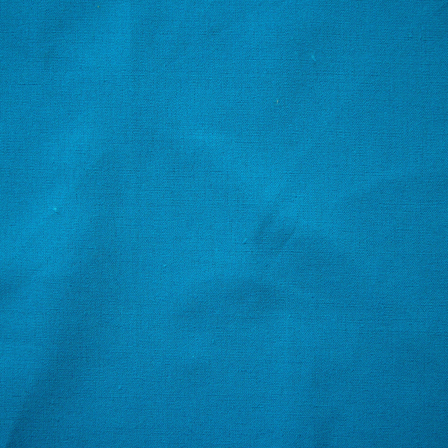 echino Solid Color Cotton Linen Canvas - Turquoise EKX-9800-800