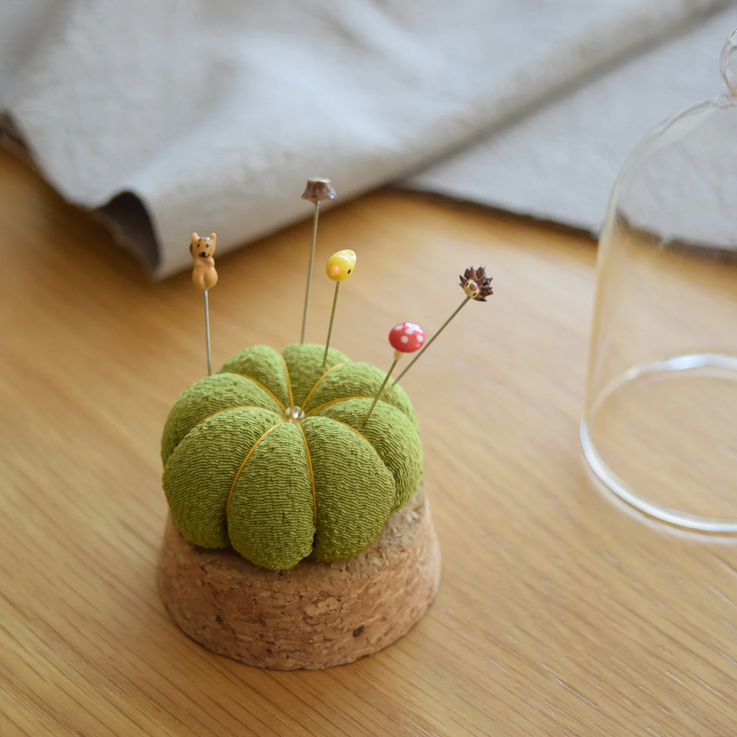 Forest Friends Marking Pins & Pincushion - Image 2
