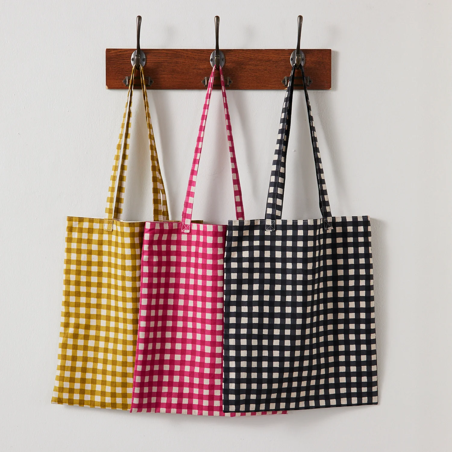 Gin-gam Tote Bag Kit (Fabric, Tag & Sewing Instructions) - Image 5