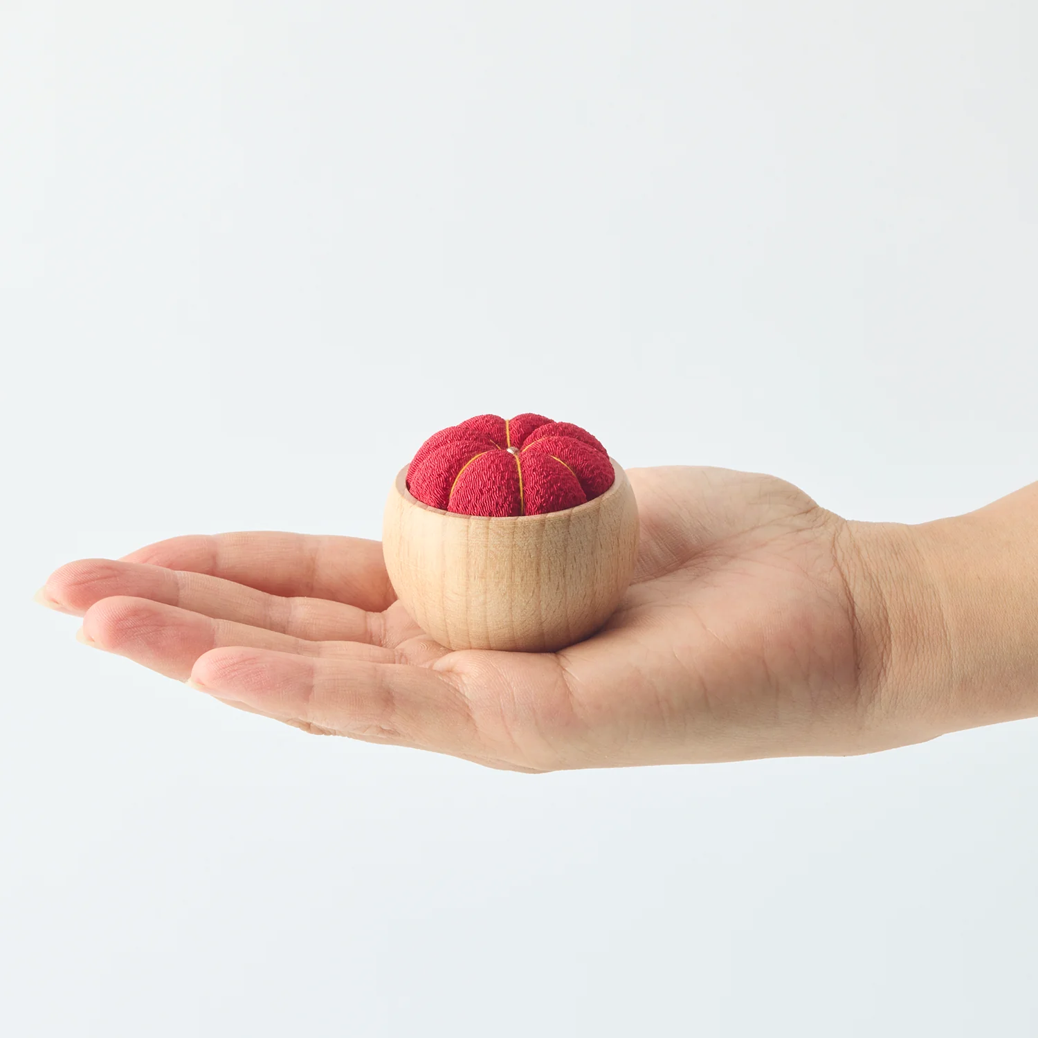 Hiro Wood Cup Pincushion - Image 4