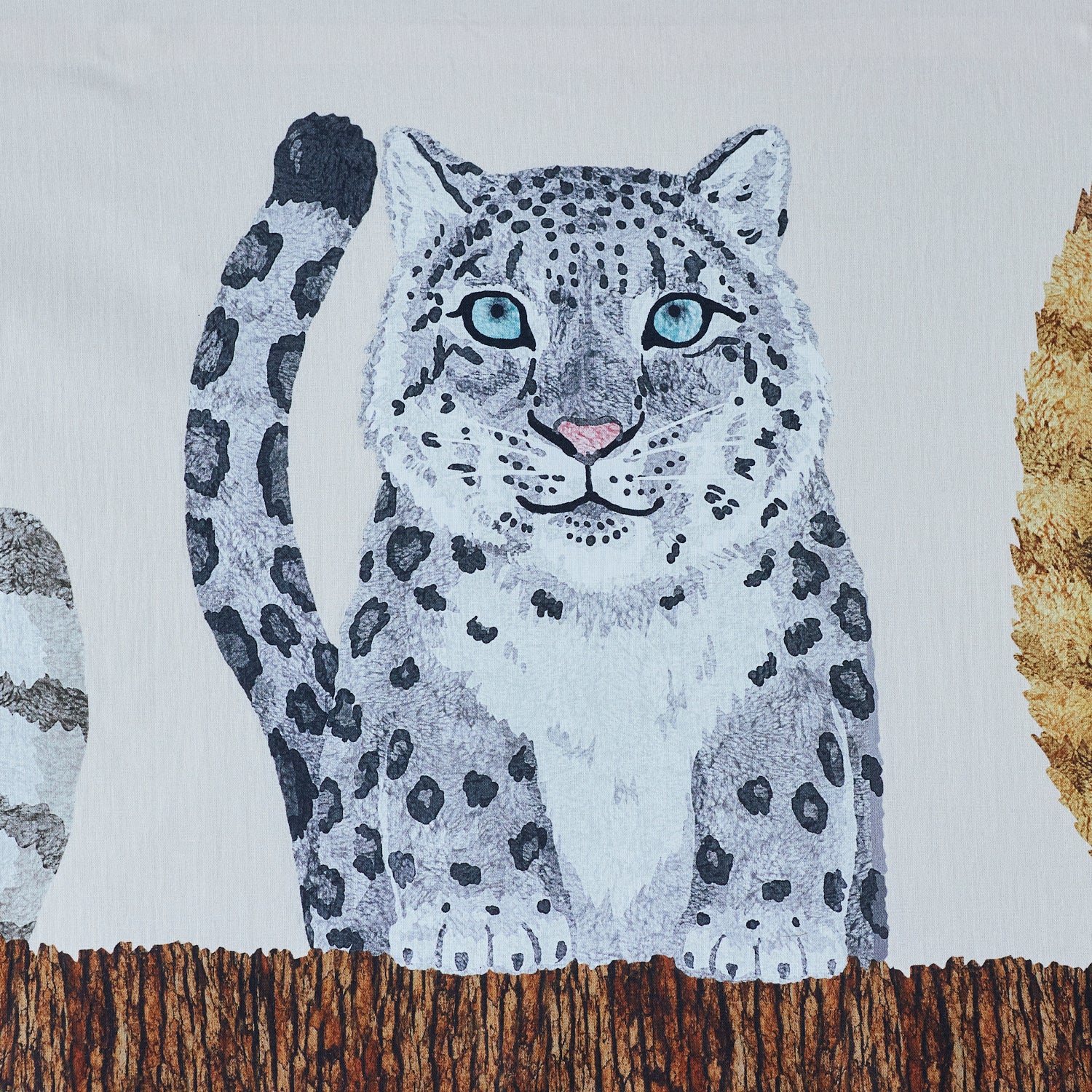 Home Deco Animal Friends Cotton Sheeting YGA-79020-1 - Image 3