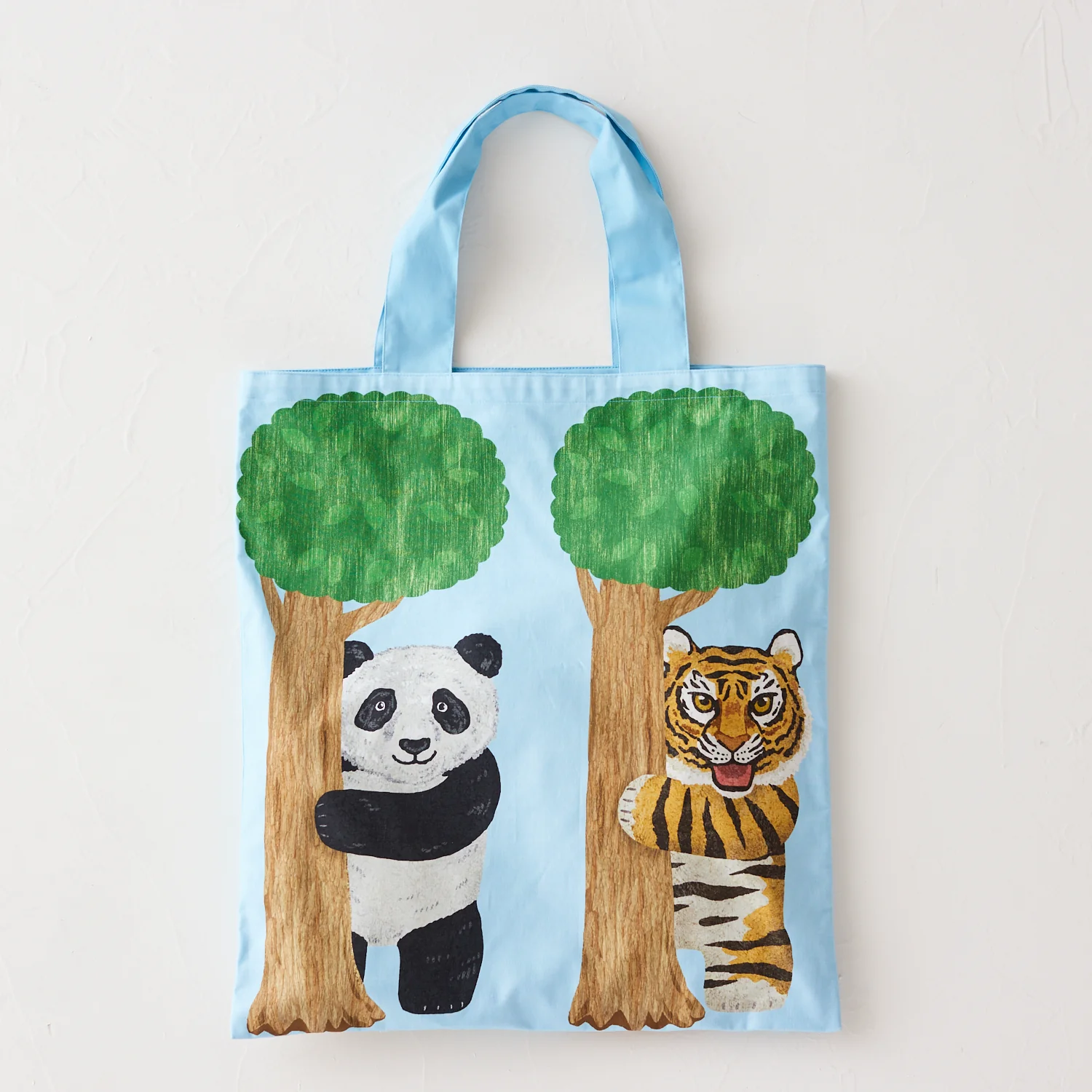 Home Deco Peeking Animals Cotton Sheeting YGA-71030-2 - Image 2