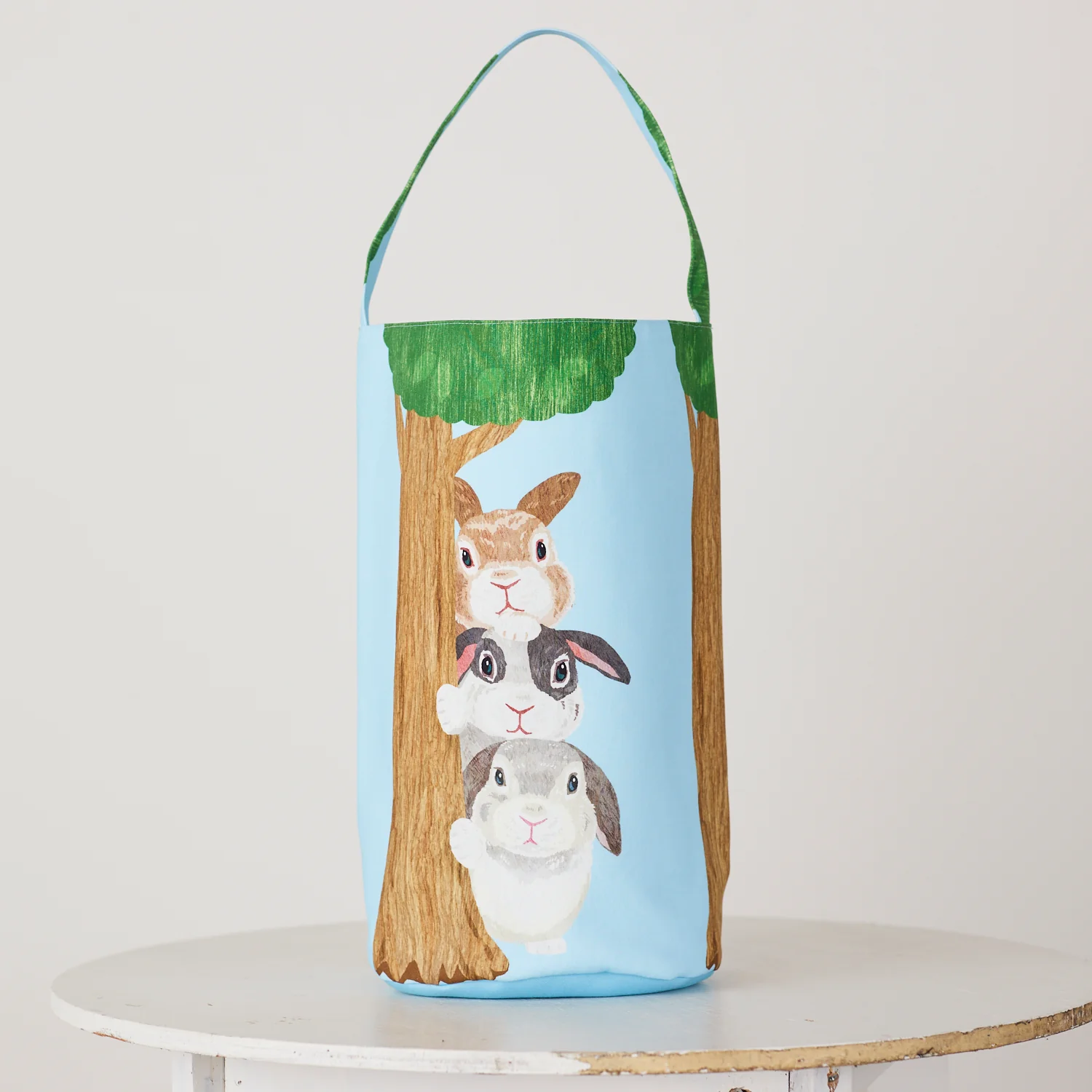 Home Deco Peeking Animals Cotton Sheeting YGA-71030-2 - Image 5