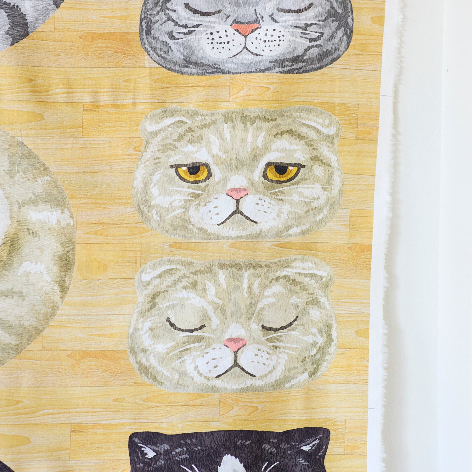 Home Deco Round Cat Friends Sheeting YGA-76050-1 - Image 9