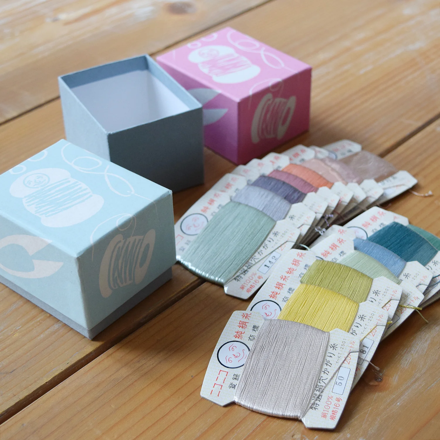 Ito Roku Silk Thread 15 Colors Set