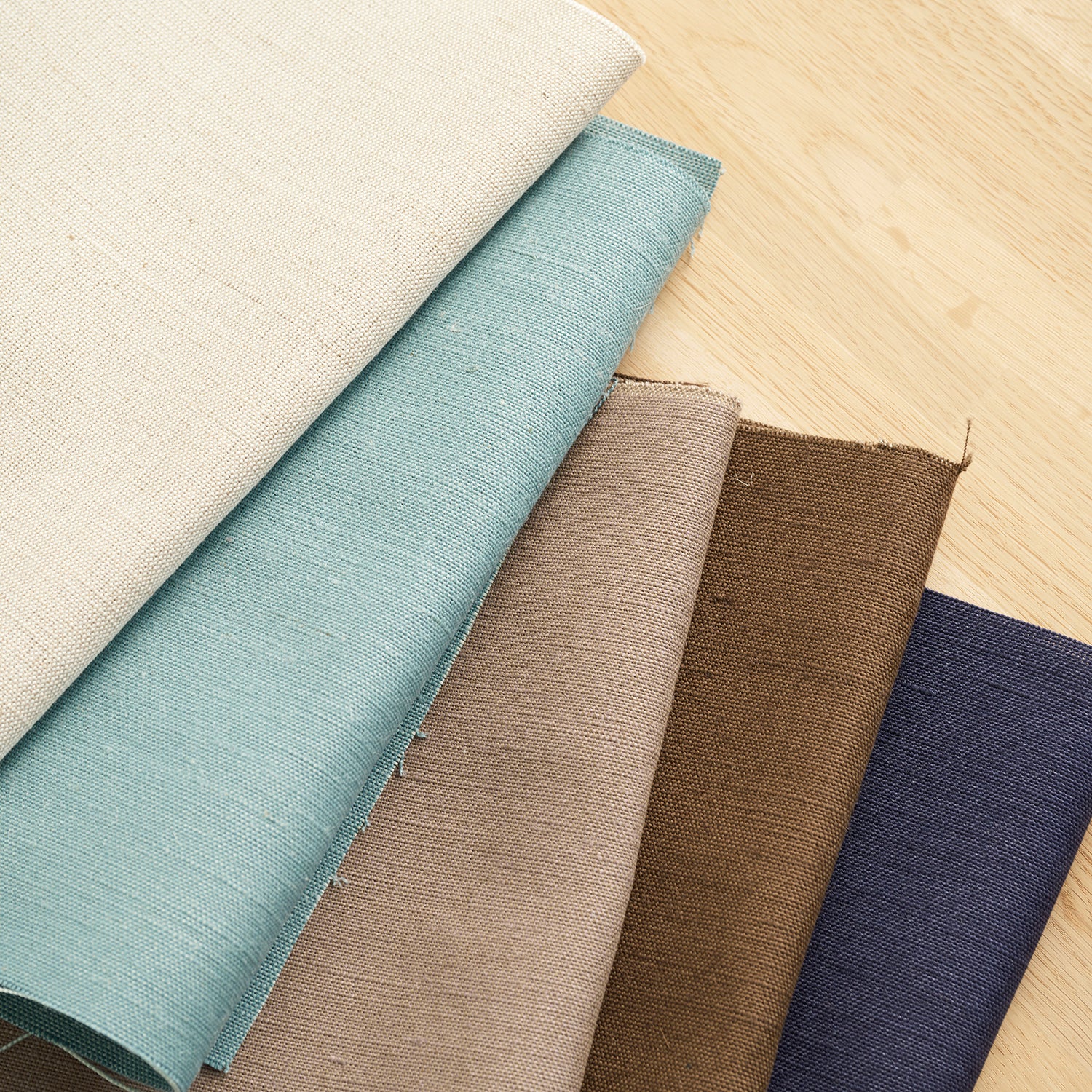 Jute Blended Cotton Canvas - Navy L7500-1 - Image 4