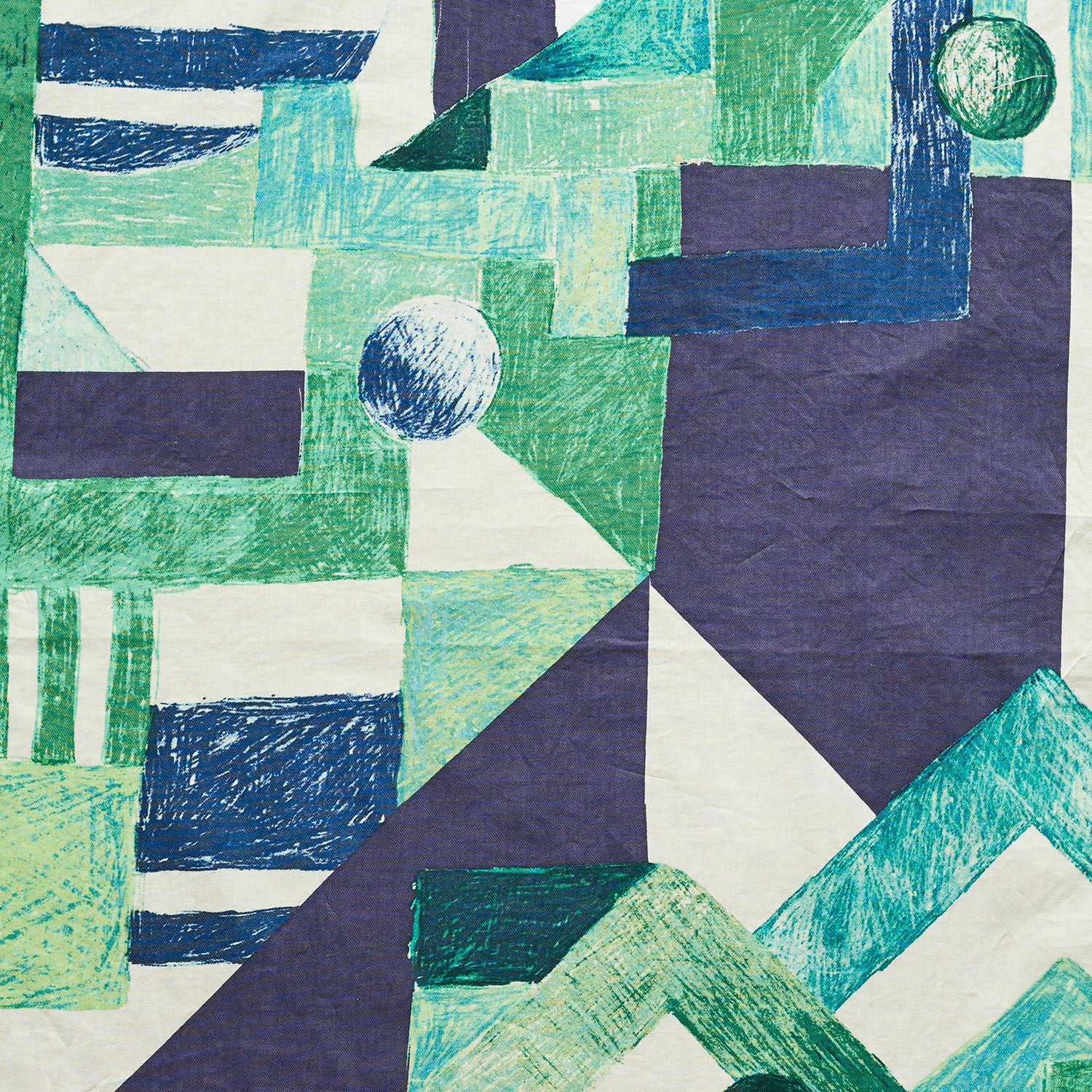 KESHIKI Asanoyama Cotton Viyella - Green EKX-4810-3