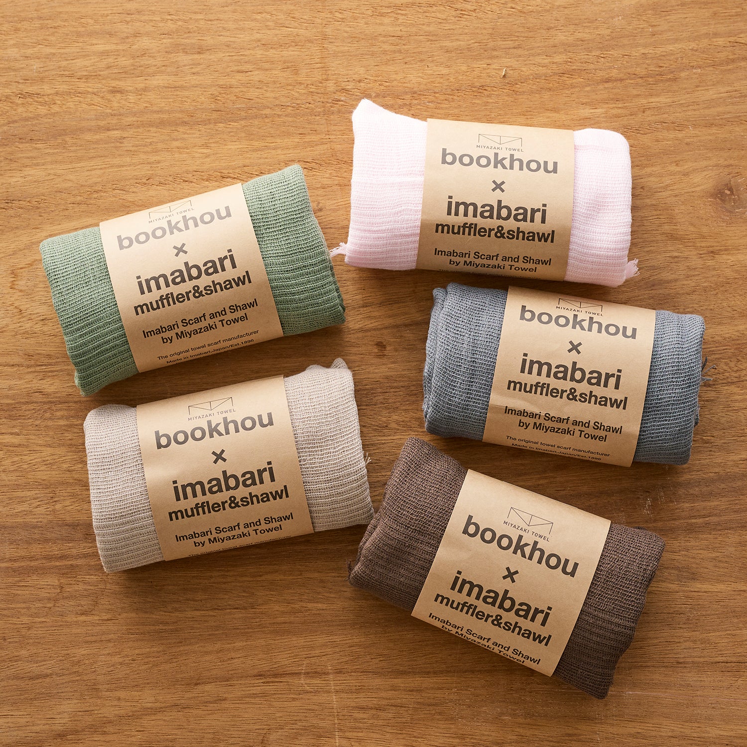 [Kokka Lifestyle] Bookhou Imabari Muffler Towel - Image 2