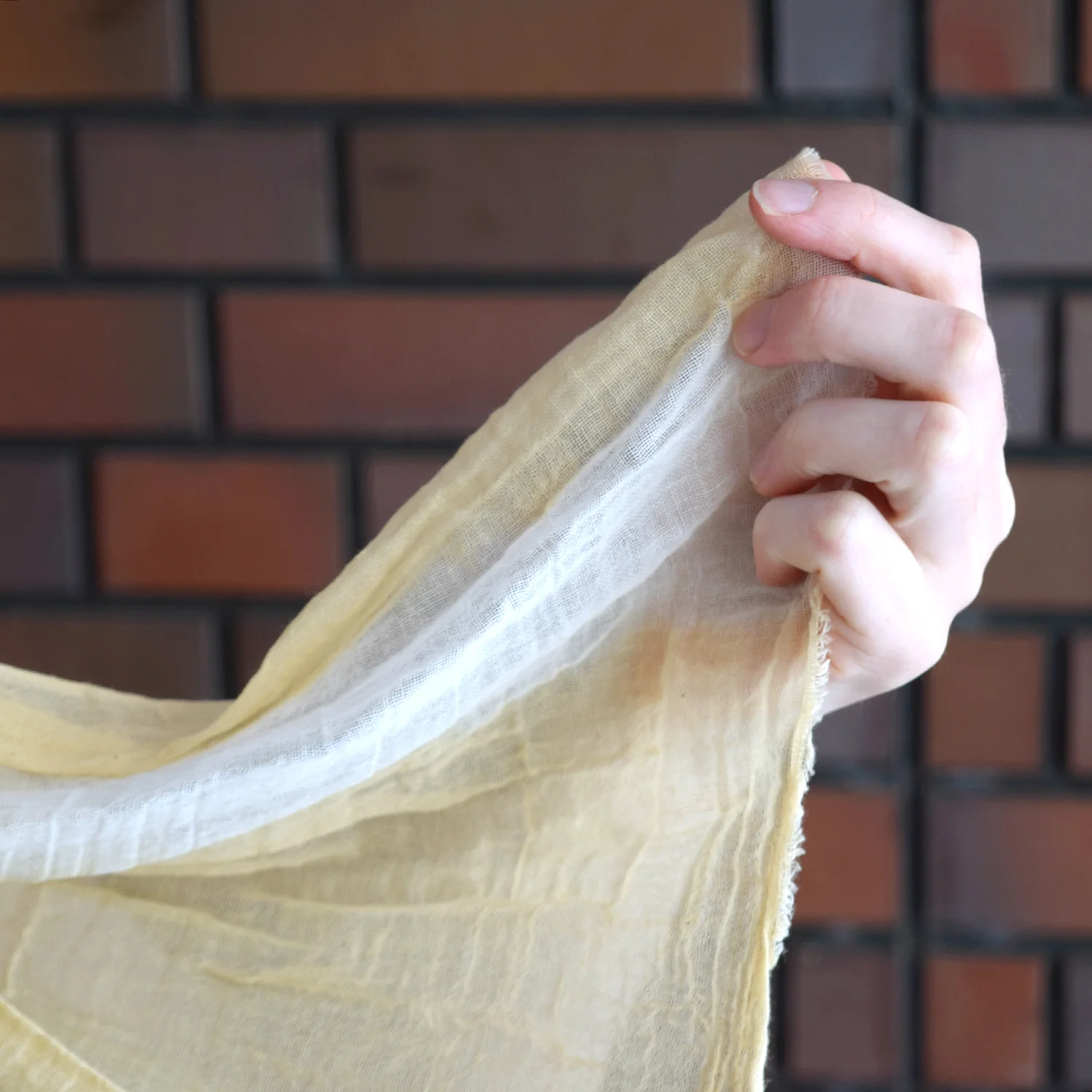 [Kokka Lifestyle] Botanical Dye Cotton Gauze Scarf - Image 2