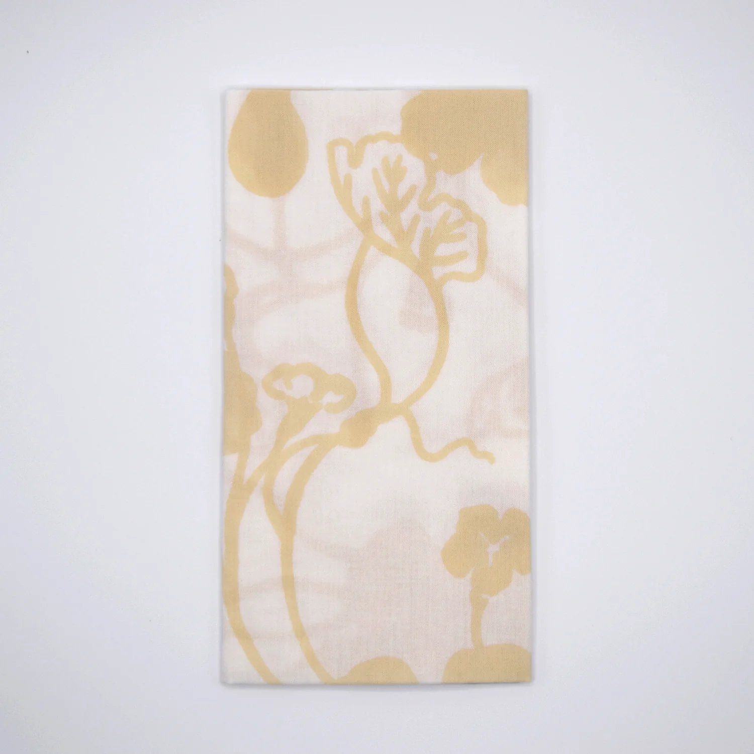 [Kokka Lifestyle] Botanical Dye Cotton Tenugui - Gourd - Image 9