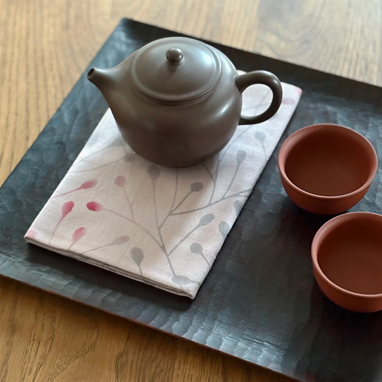 [Kokka Lifestyle] Cotton Tenugui - Burnet - Image 3