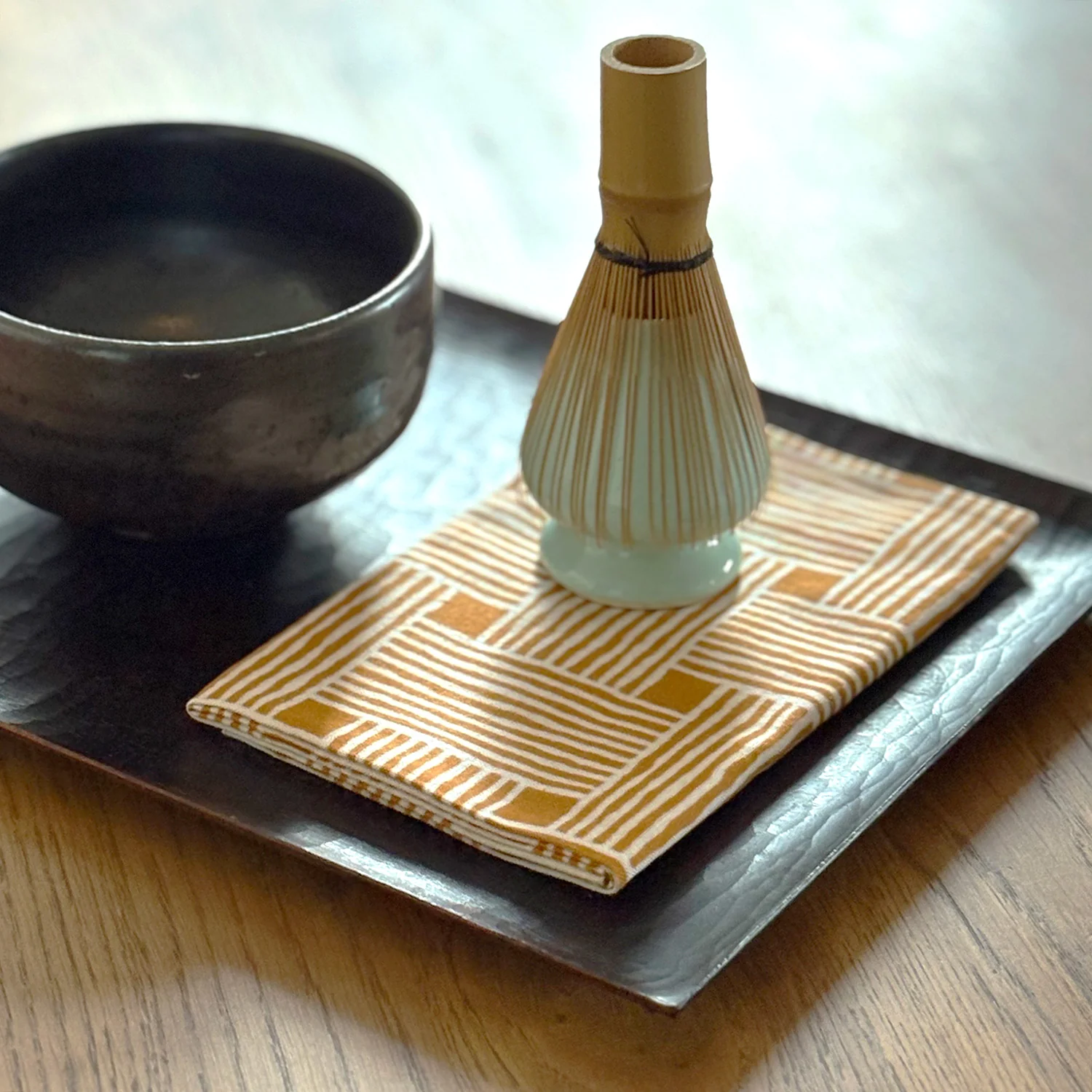 [Kokka Lifestyle] Cotton Tenugui - Lattice - Image 3