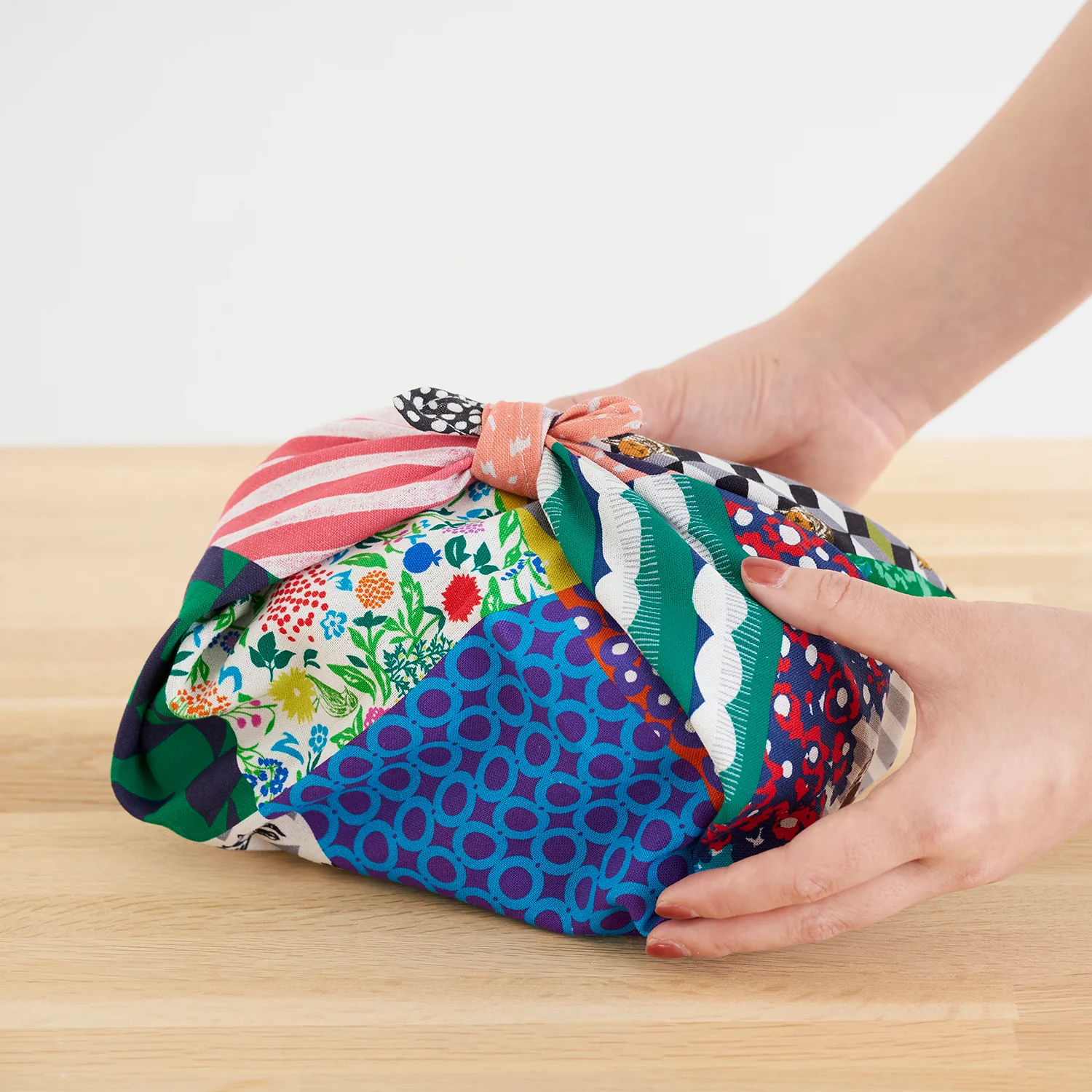 [Kokka Lifestyle] Echino Furoshiki Wrapping Cloth - Small - Image 3