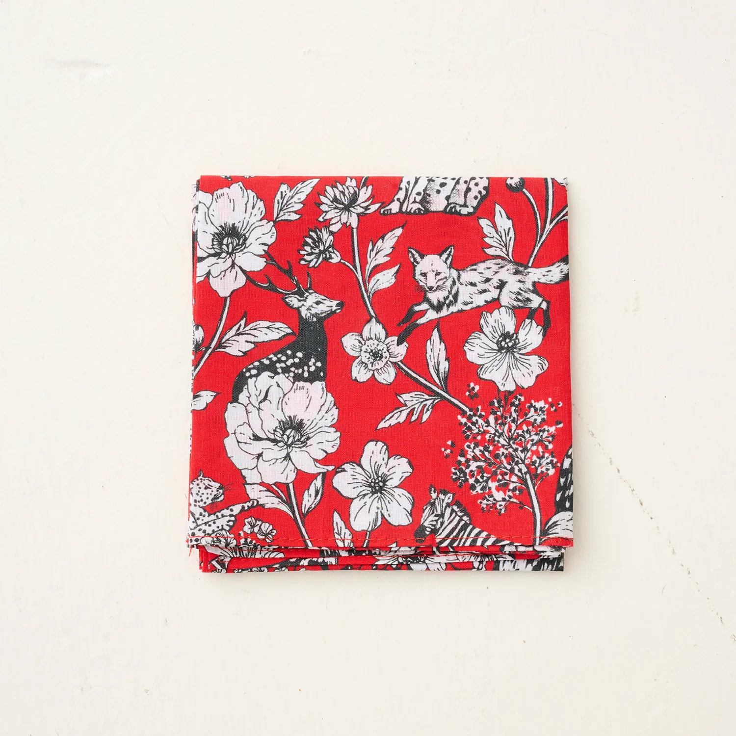 [Kokka Lifestyle] Echino Cotton Handkerchief - Image 3