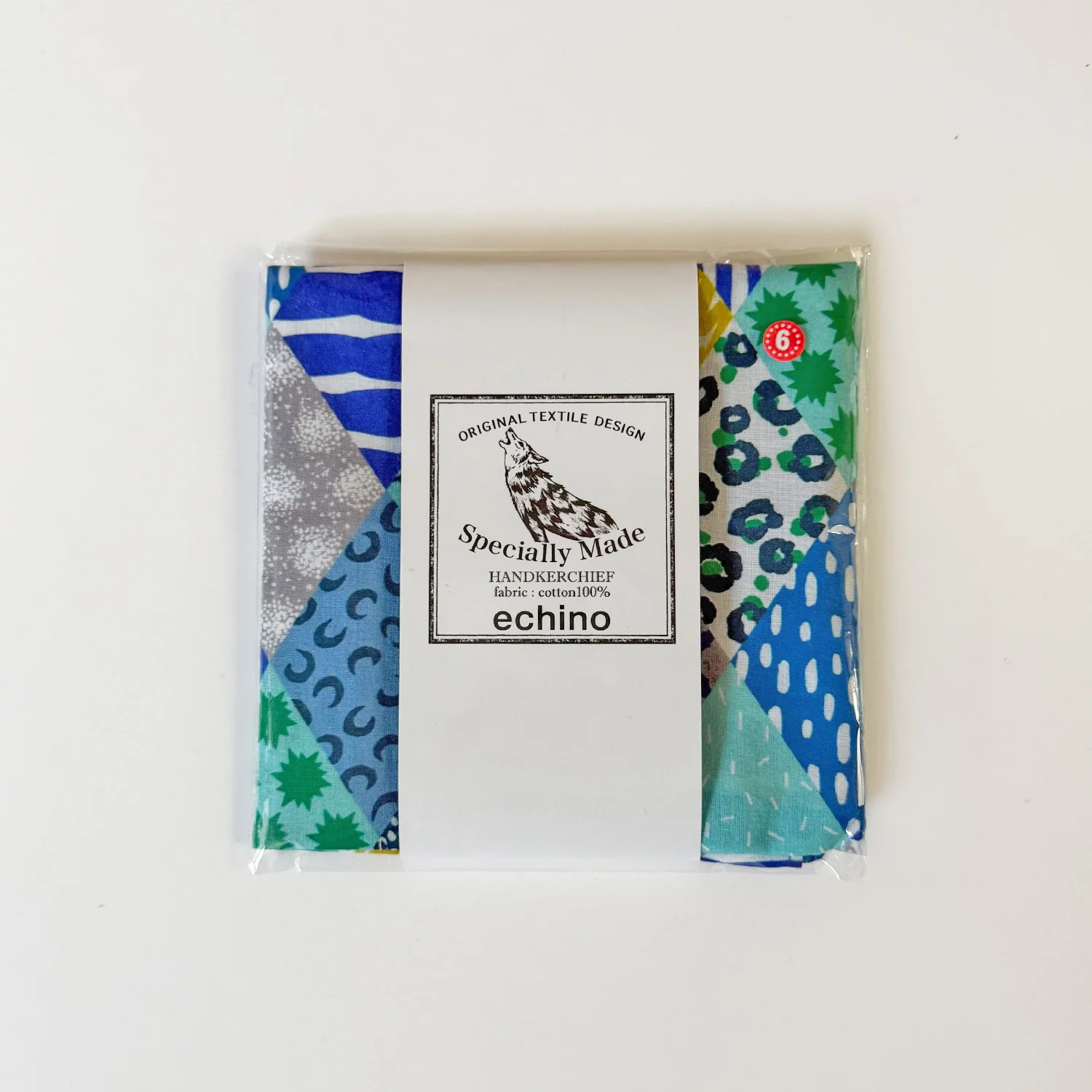 [Kokka Lifestyle] Echino Cotton Handkerchief - Image 7