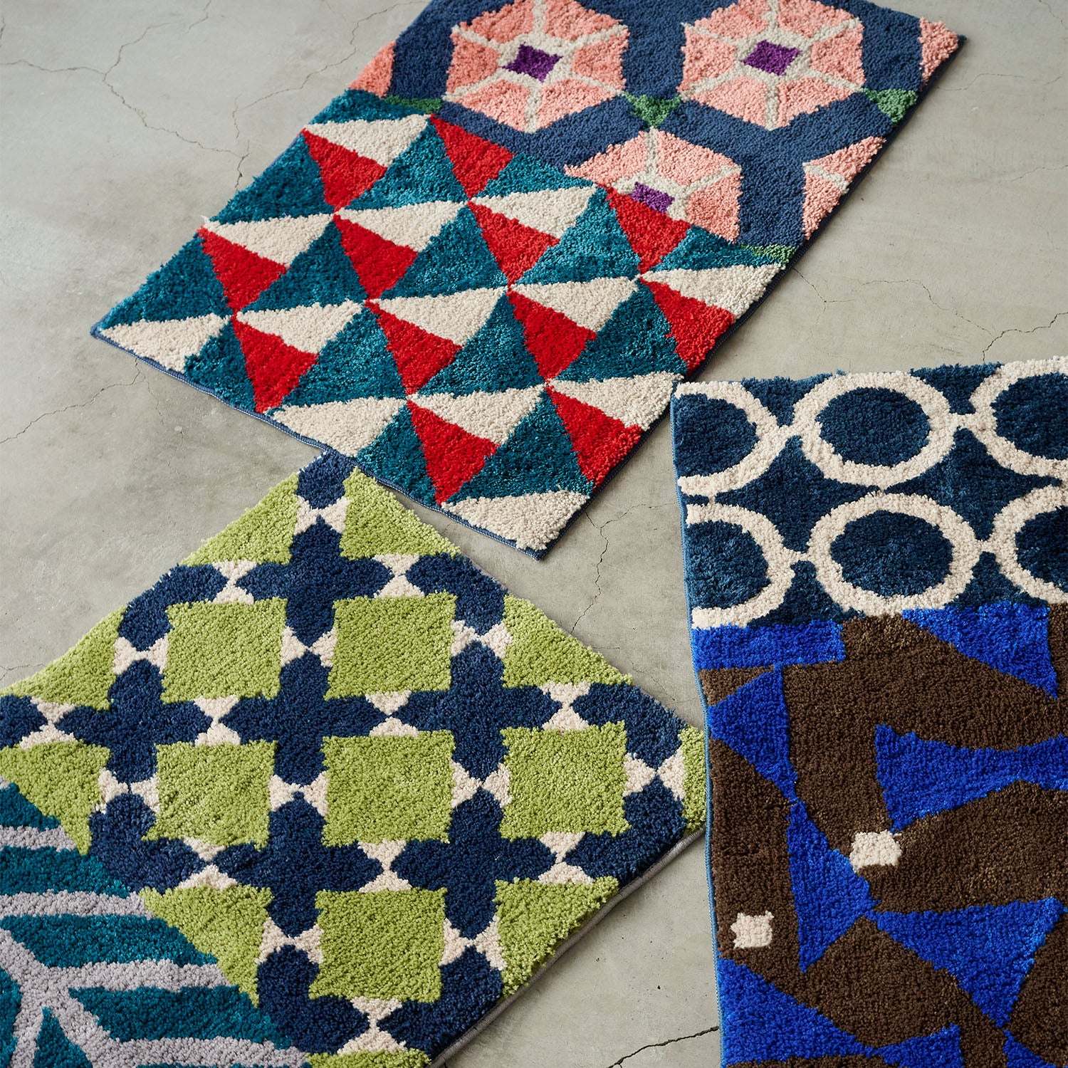 [Kokka Lifestyle] Echino Shaggy Rug Mat