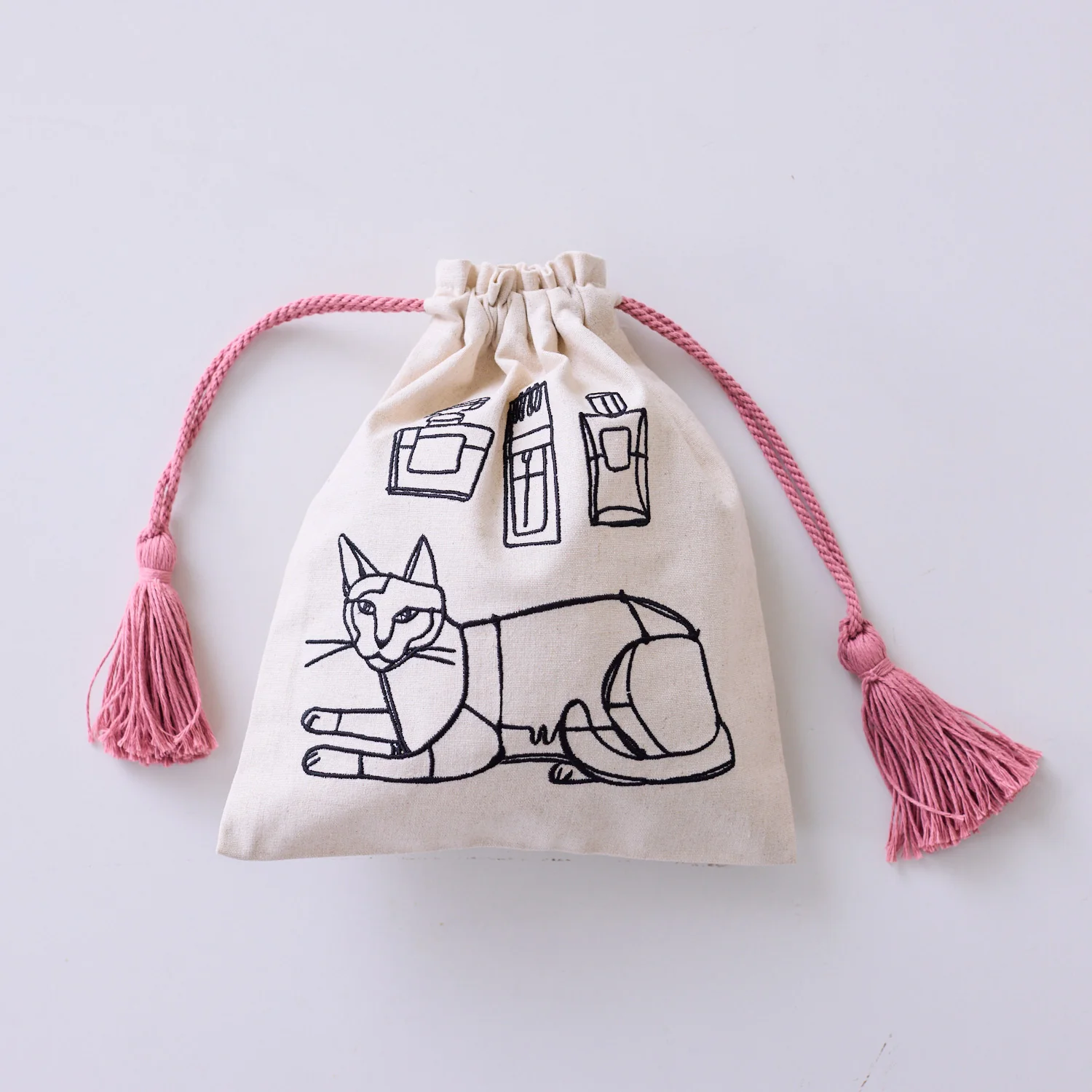 [Kokka Lifestyle] +HAyU Drawstring Pouch L - Image 5