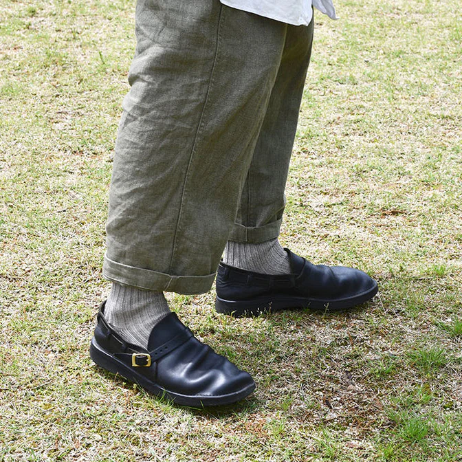 [Kokka Lifestyle] Linen Ribbed Short Socks - Image 3