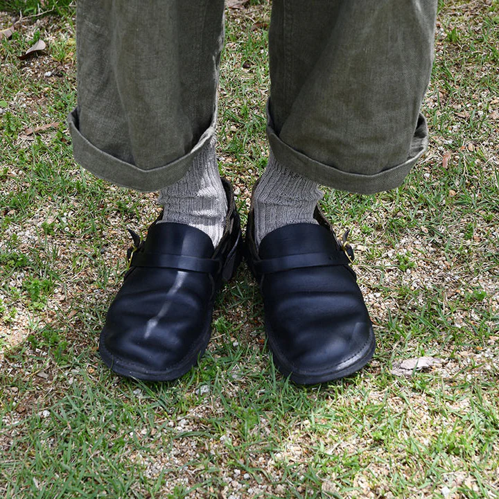 [Kokka Lifestyle] Linen Ribbed Short Socks - Image 4