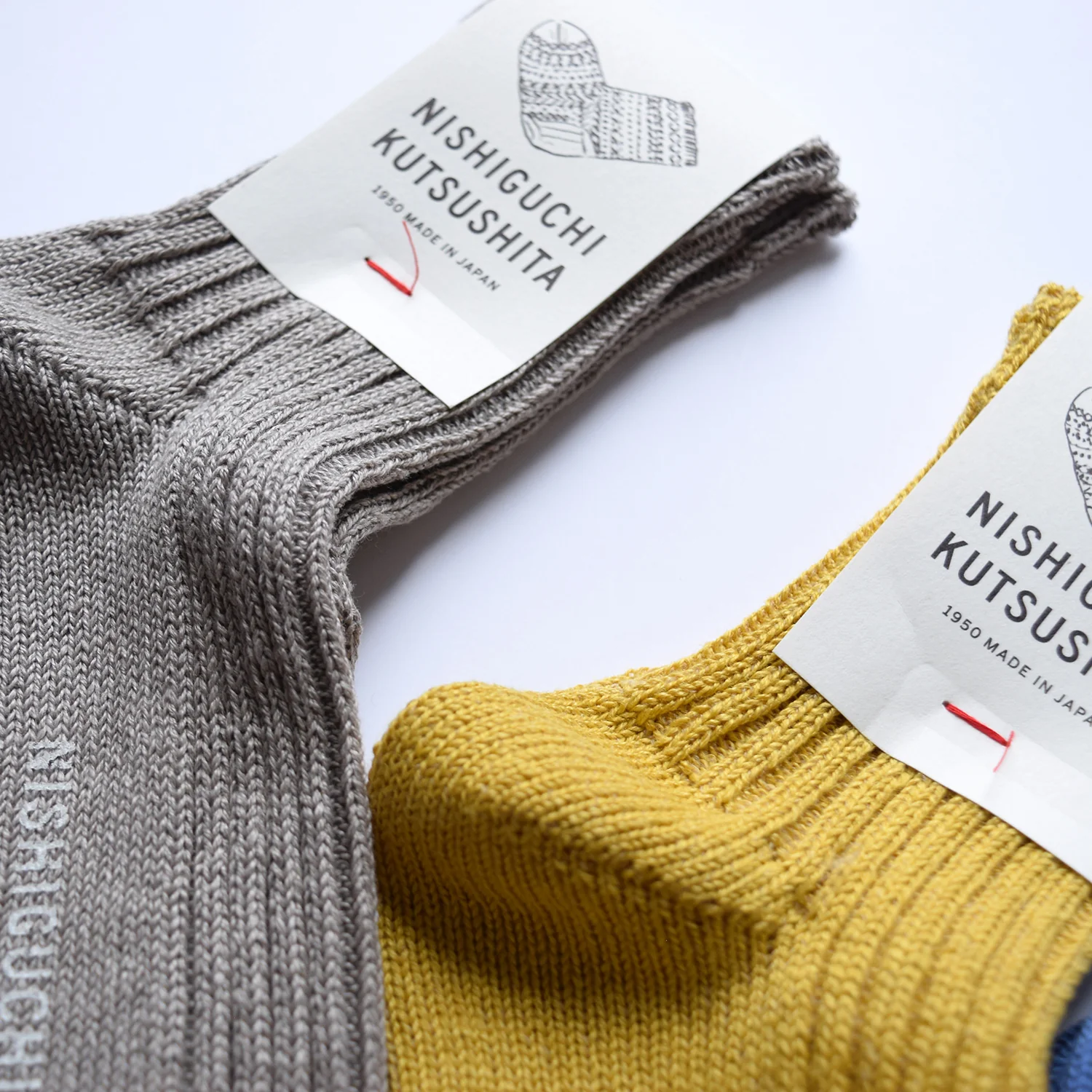 [Kokka Lifestyle] Linen Ribbed Short Socks - Image 6