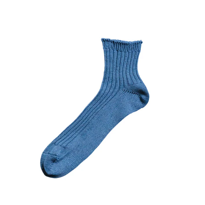 [Kokka Lifestyle] Linen Ribbed Short Socks - Image 9