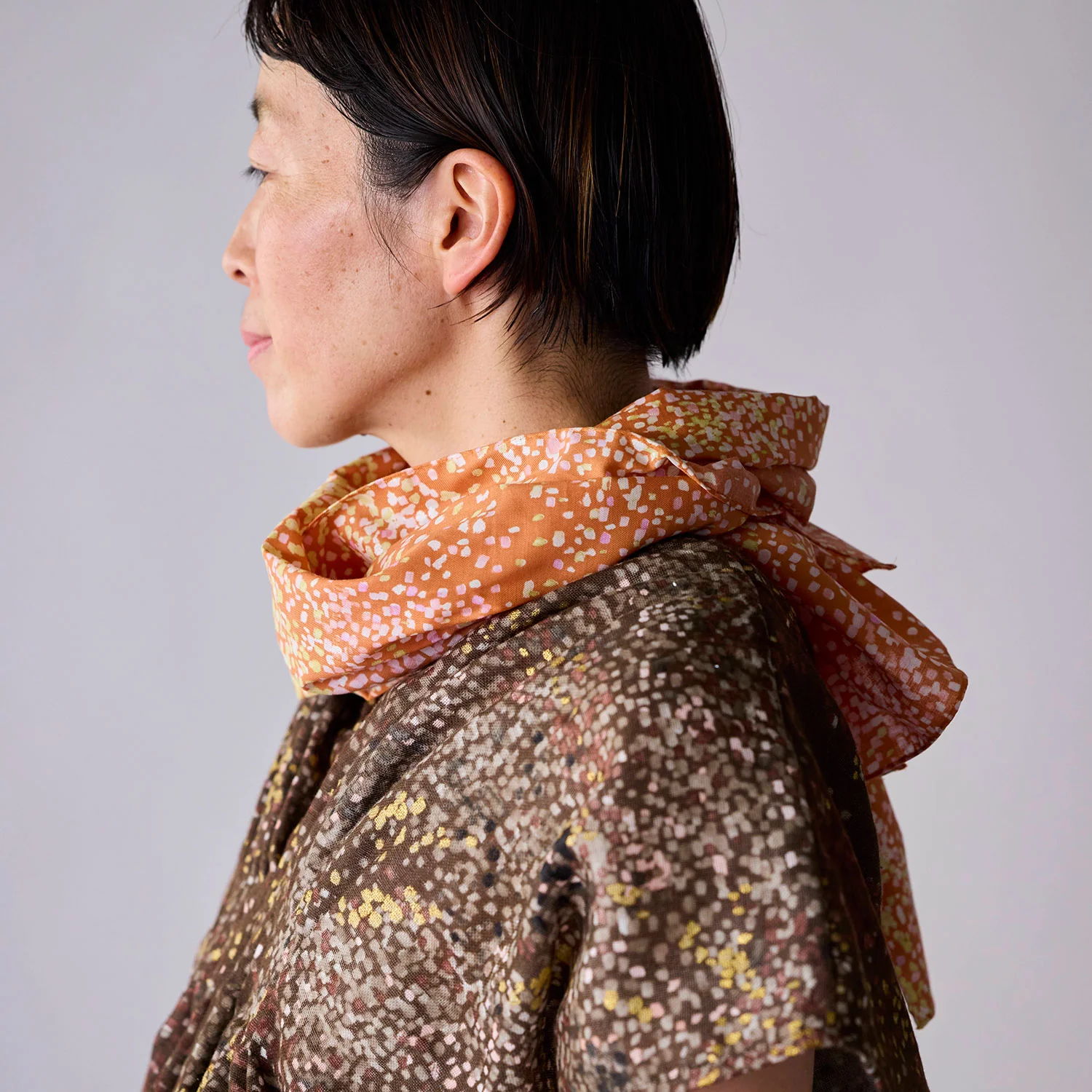 [Kokka Lifestyle] nani IRO Cotton Silk Stole