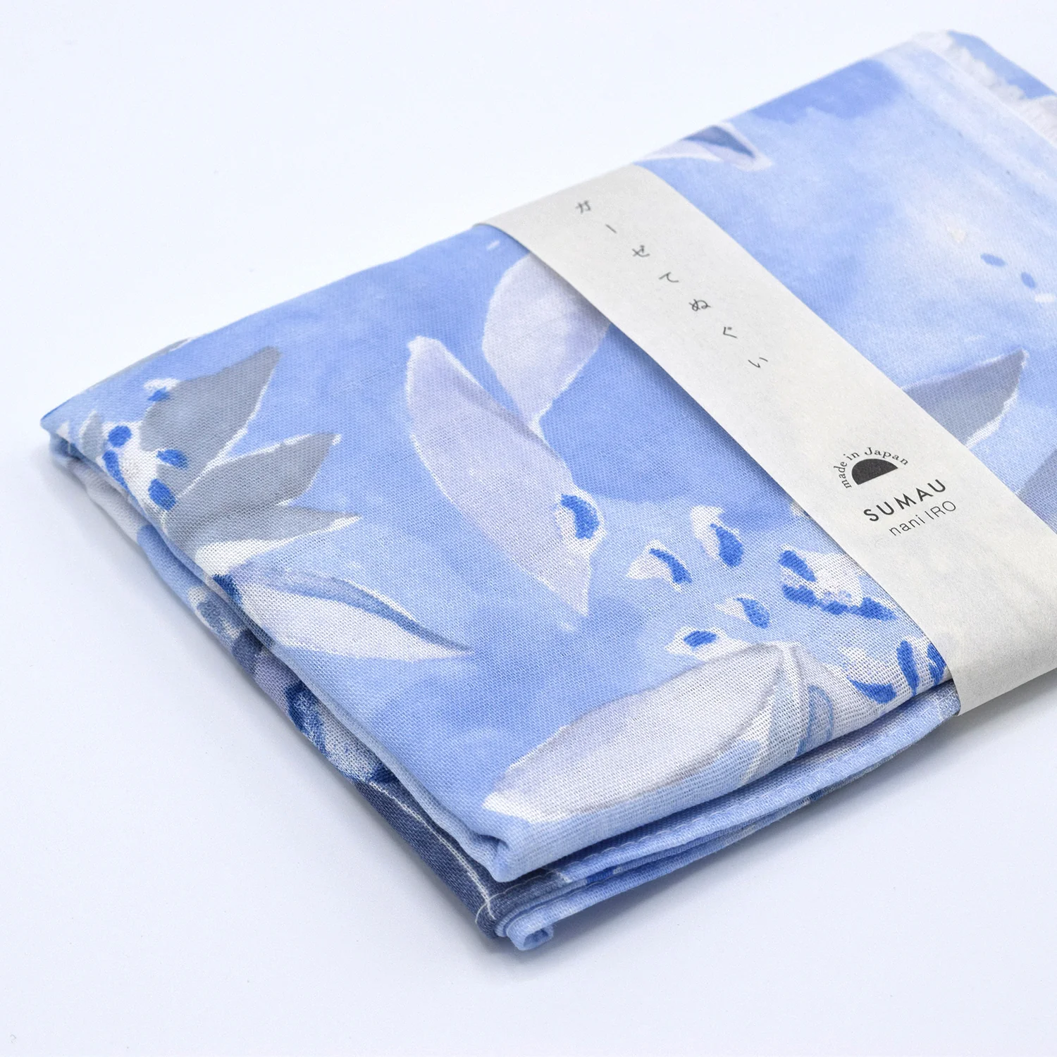 [Kokka Lifestyle] nani IRO Double Gauze Tenugui - Blue