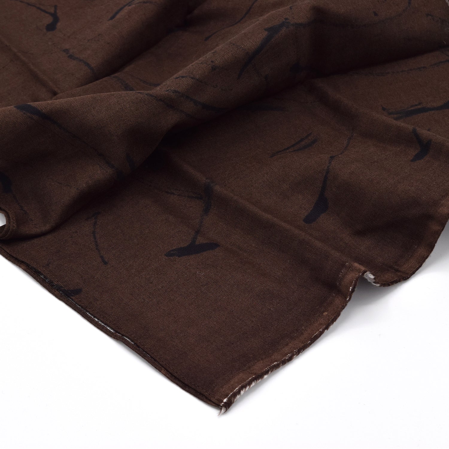 [Kokka Lifestyle] nani IRO Double Gauze Tenugui - Brown - Image 3