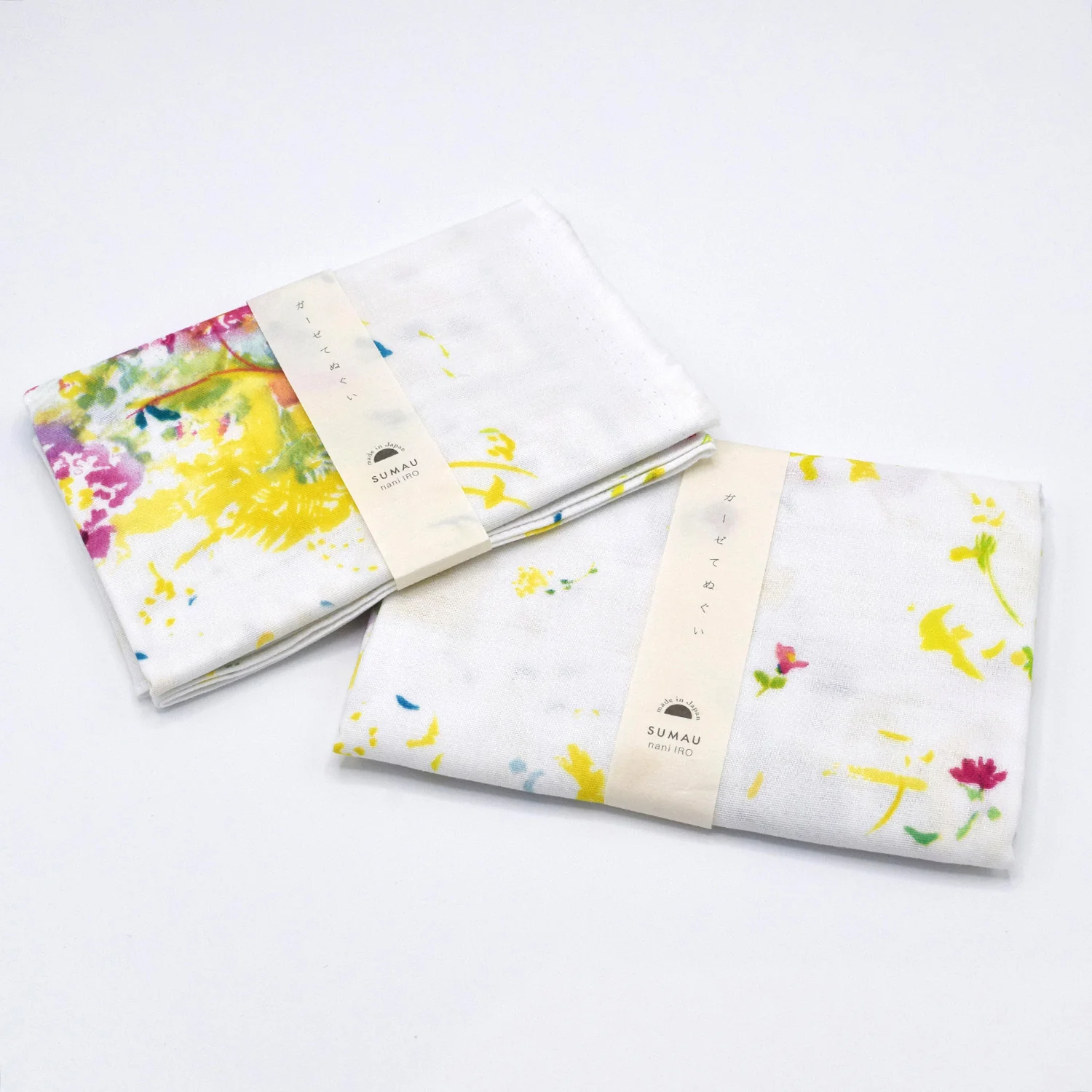 [Kokka Lifestyle] nani IRO Double Gauze Tenugui - White - Image 2