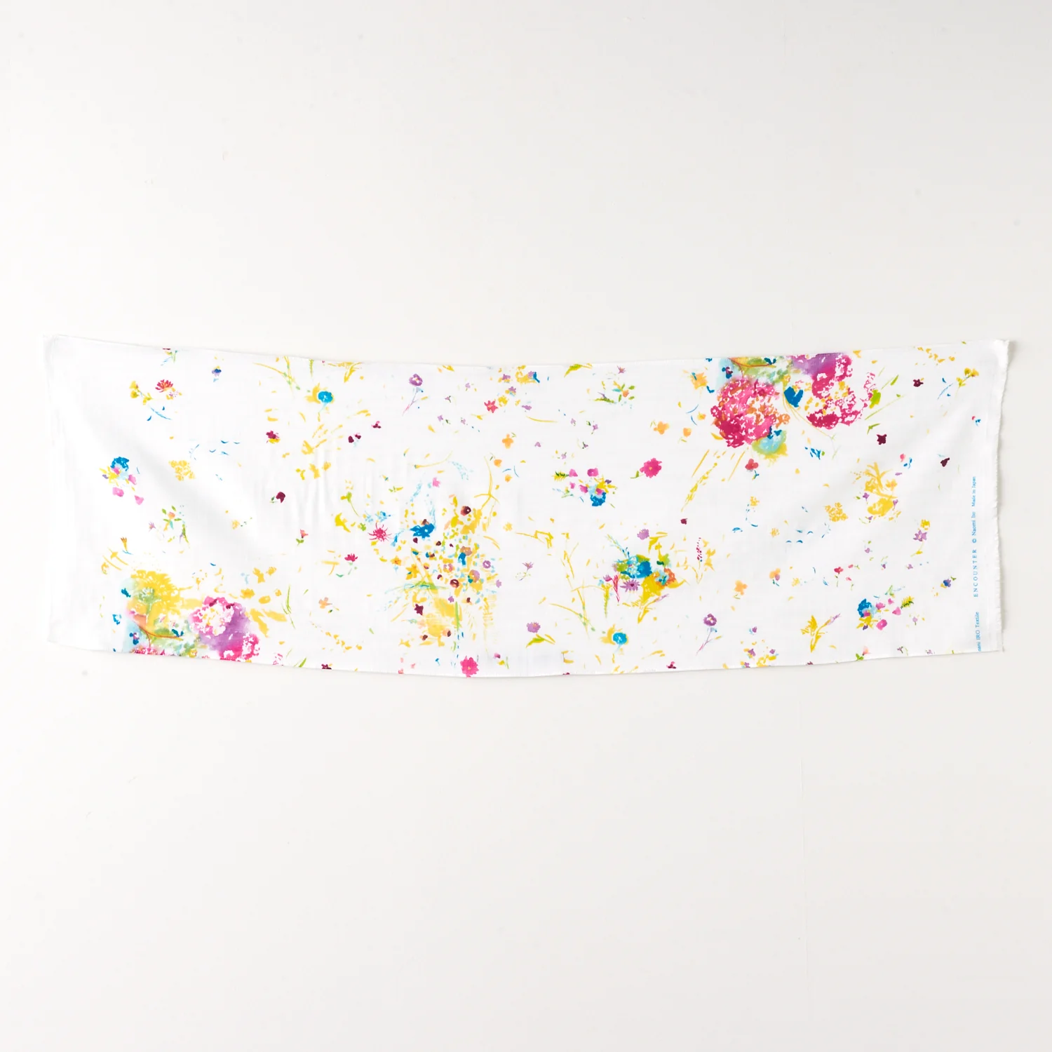 [Kokka Lifestyle] nani IRO Double Gauze Tenugui - White - Image 3