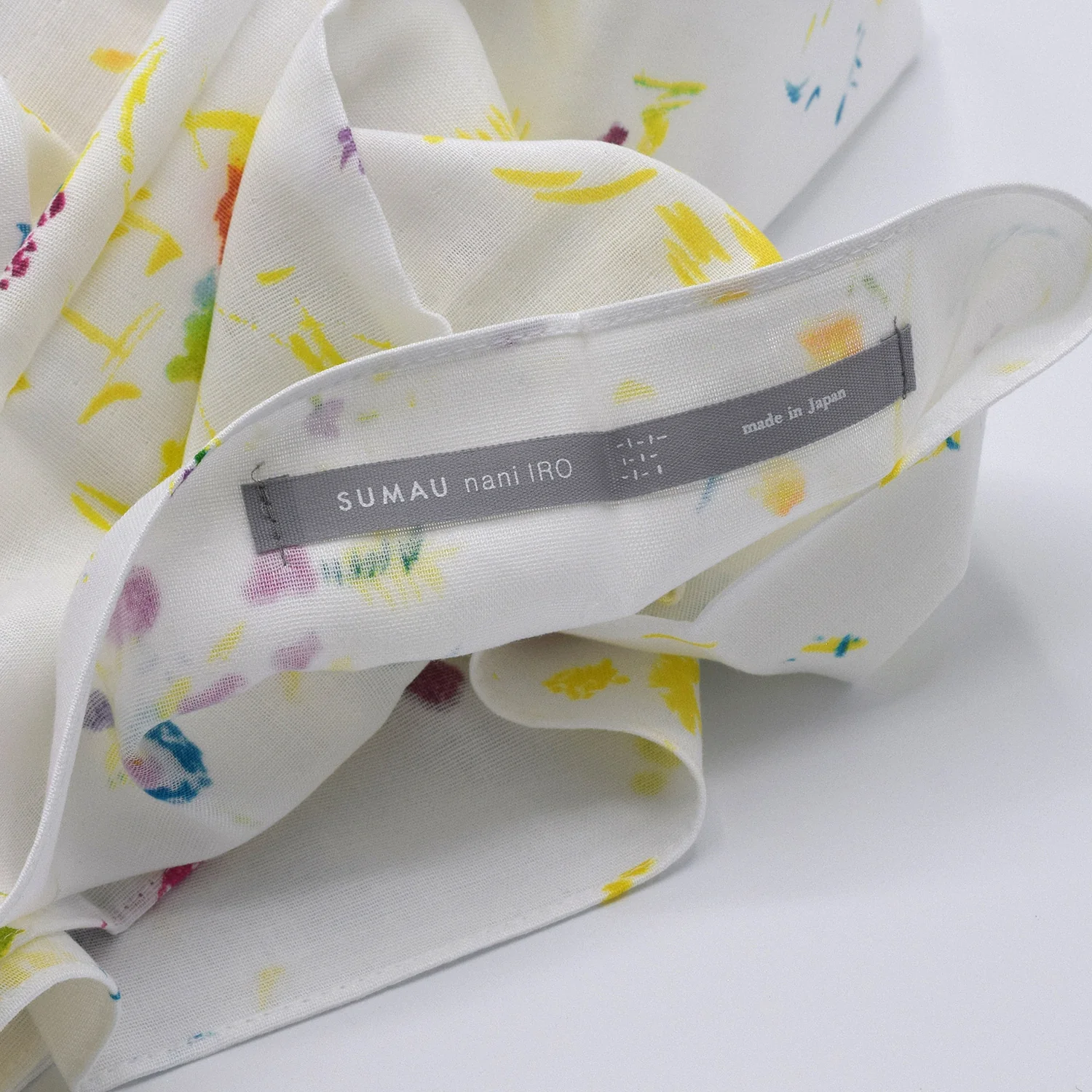 [Kokka Lifestyle] nani IRO Double Gauze Tenugui - White - Image 5