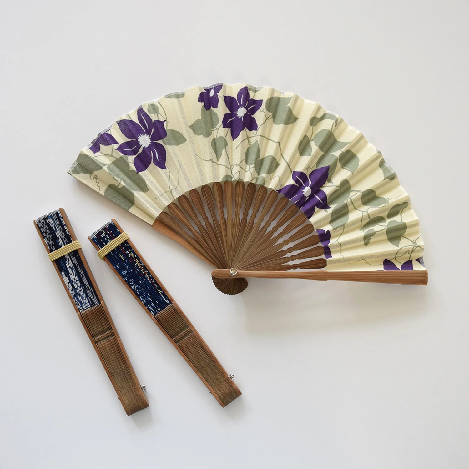 [Kokka Lifestyle] Tenugui Folding Fan - Image 2