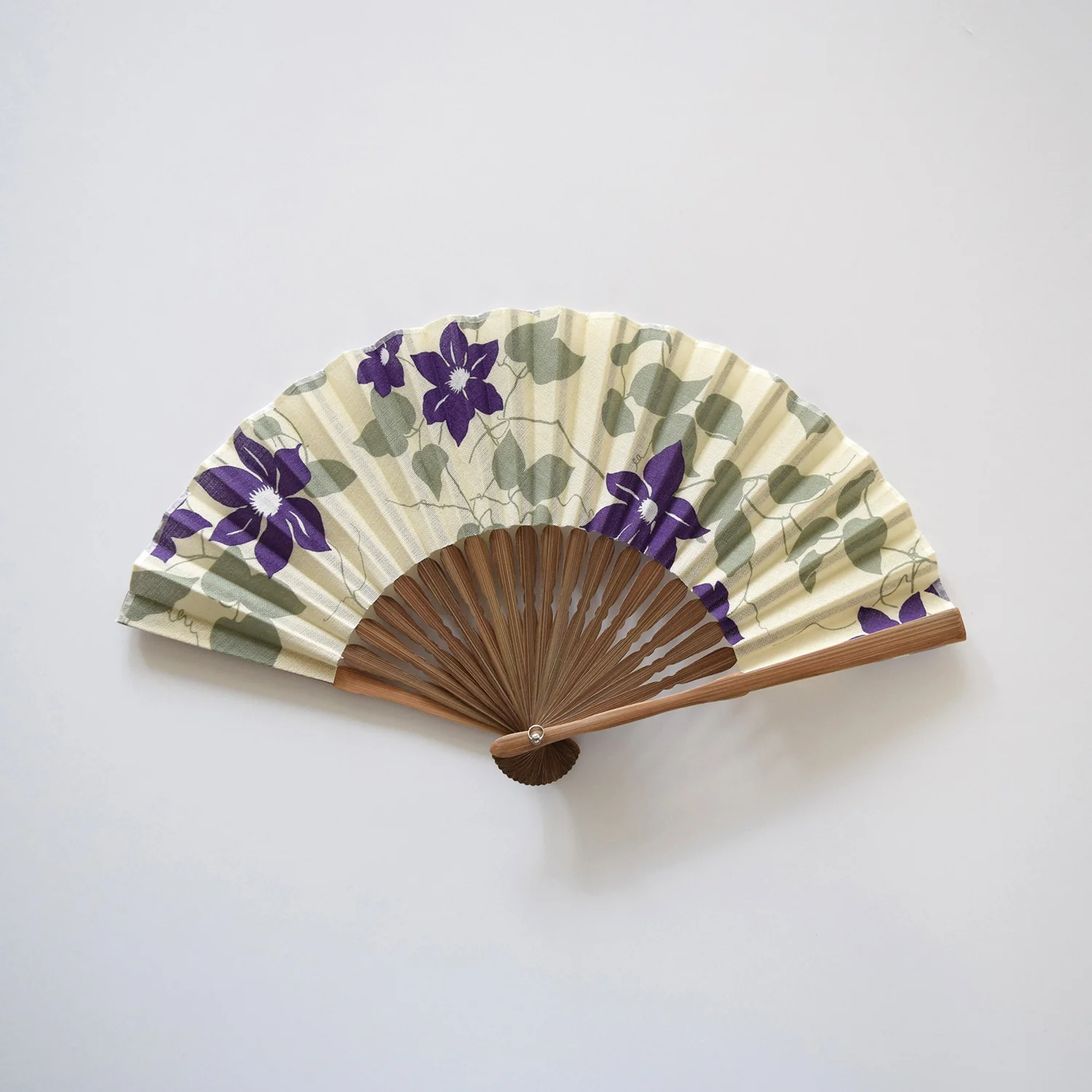 [Kokka Lifestyle] Tenugui Folding Fan - Image 8