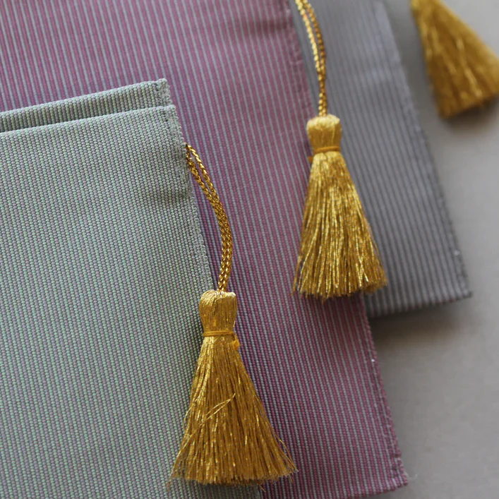 [Kokka Lifestyle] Woven Flat Pouch M - Image 3