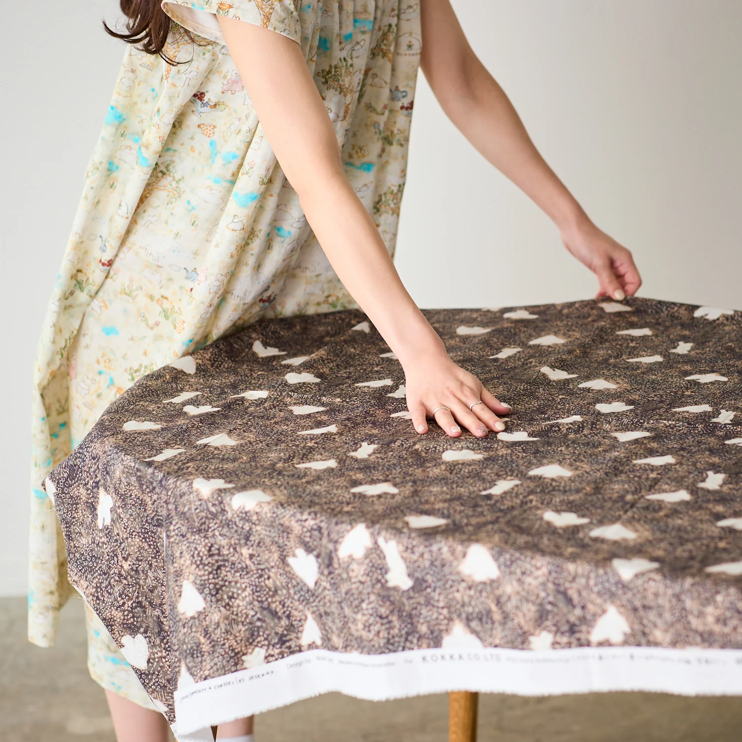 Mizacosha noir et blanc Cotton Sheeting EGX-9500-2 - Image 6