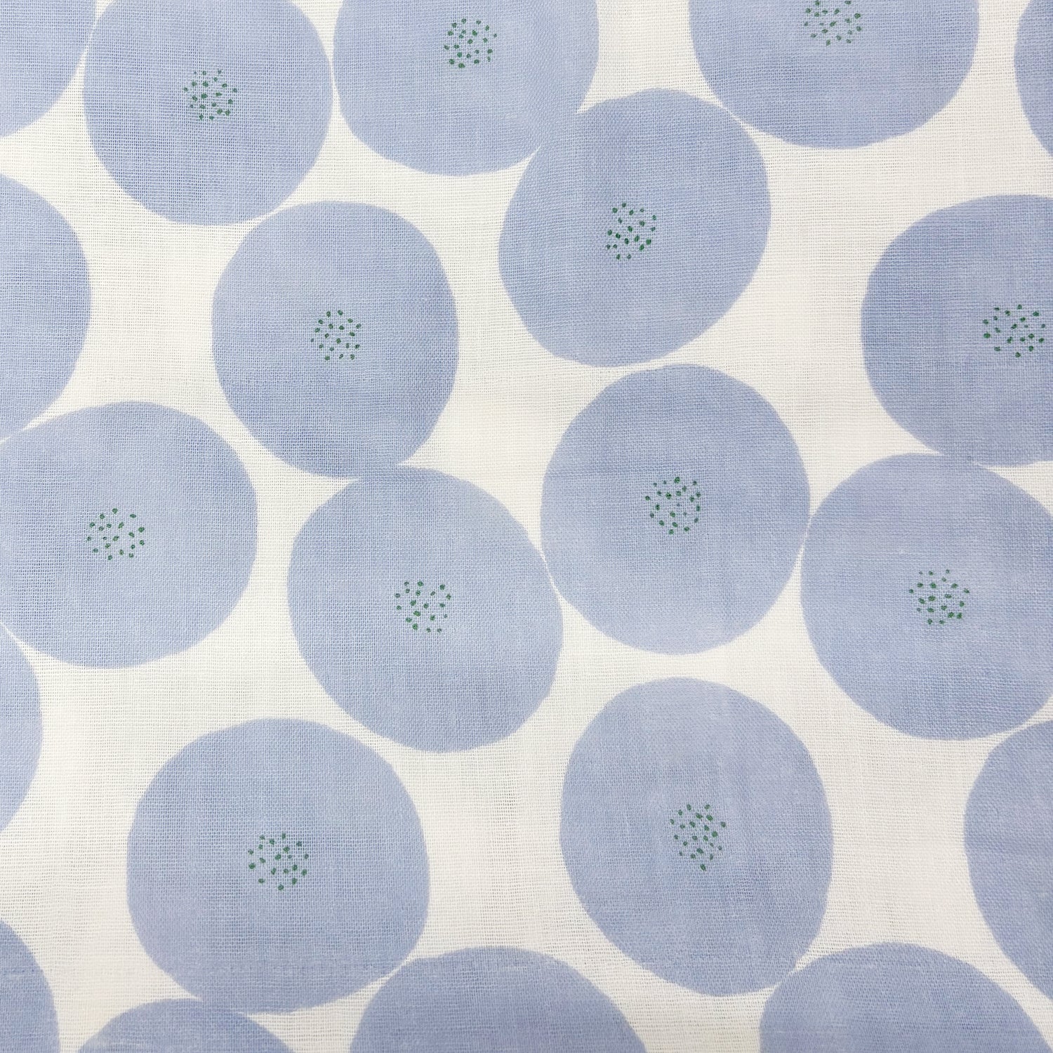 MUDDY WORKS Mini Anpan Cotton Double Gauze - Blue Grey