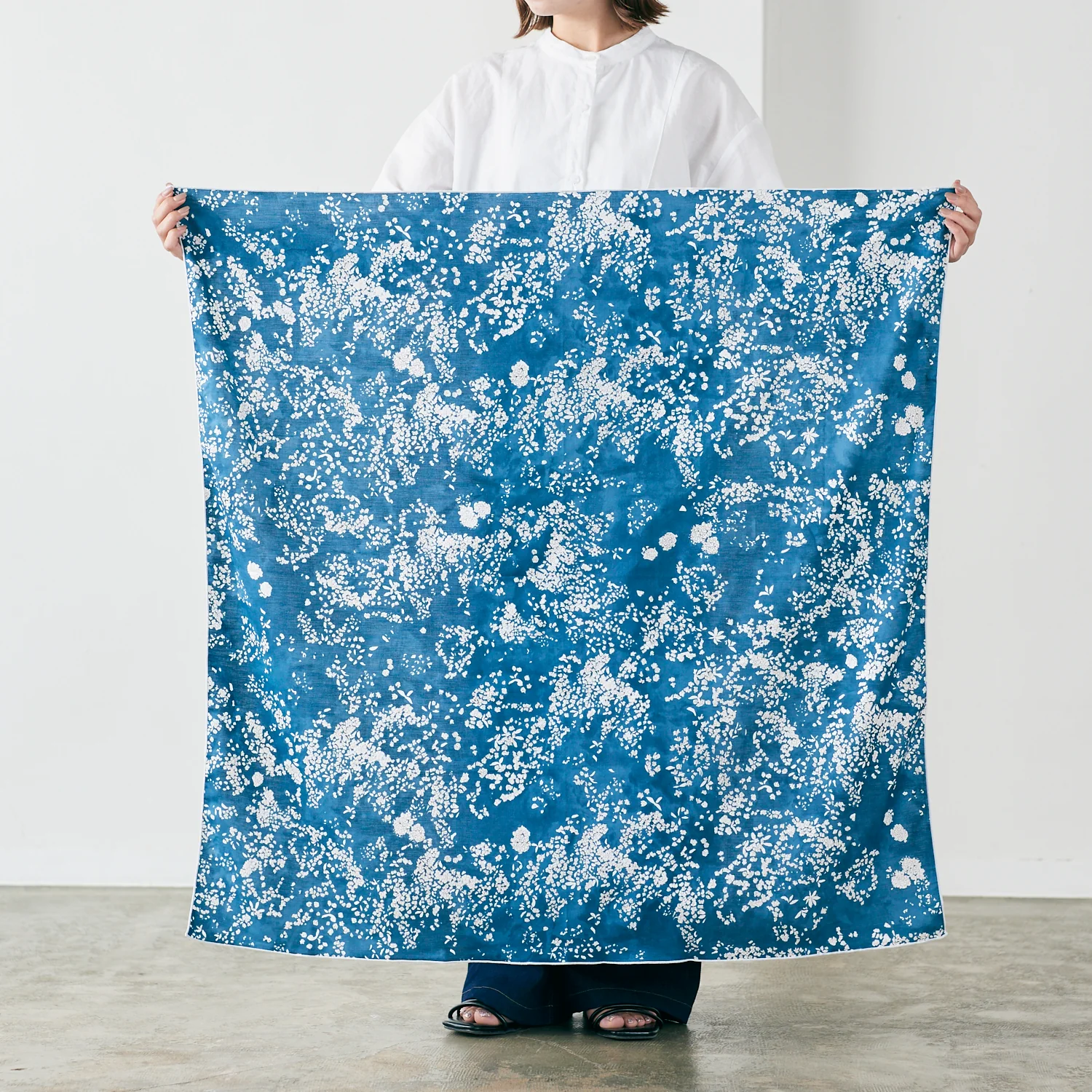 [Kokka Lifestyle] nani IRO Cotton Silk Furoshiki - Image 4